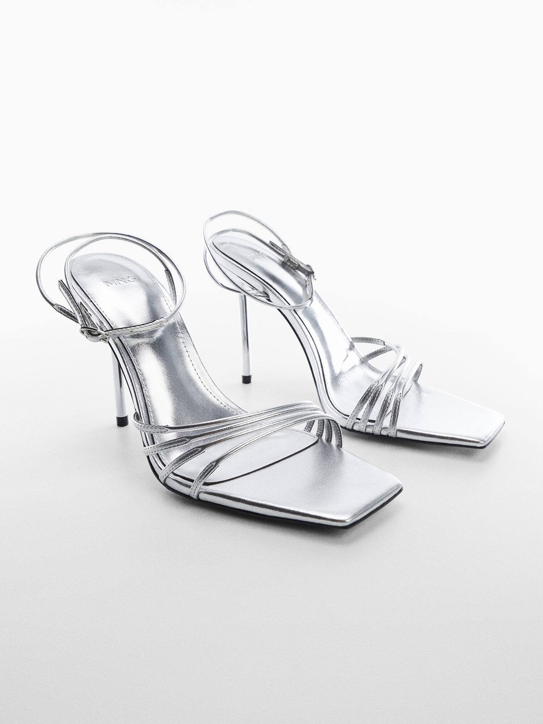 Buy MANGO Strappy Party Stilettos Heels for Women 22829460 Myntra