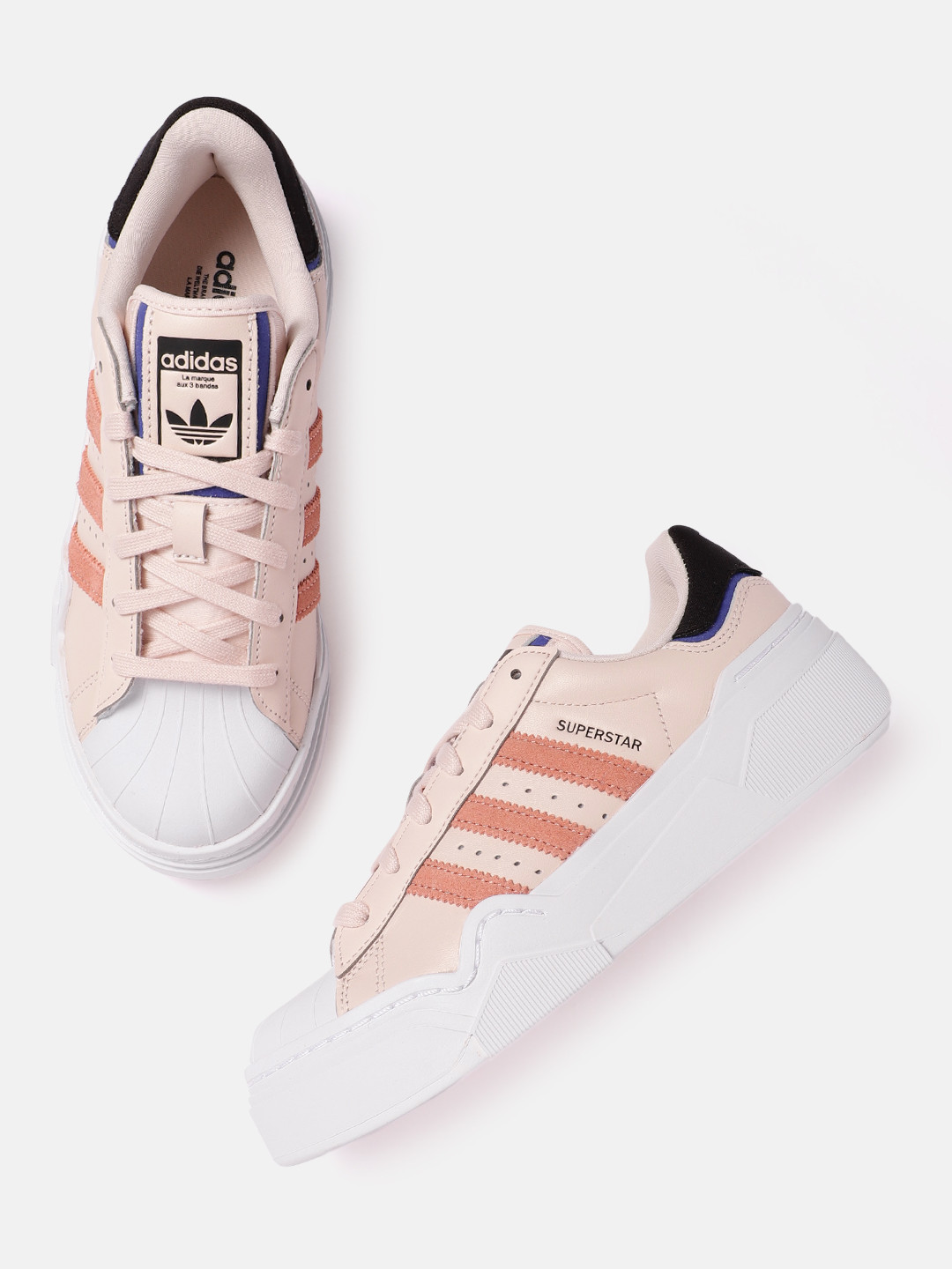 Buy ADIDAS Originals Women Colourblocked Leather SUPERSTAR BONEGA 2B ...