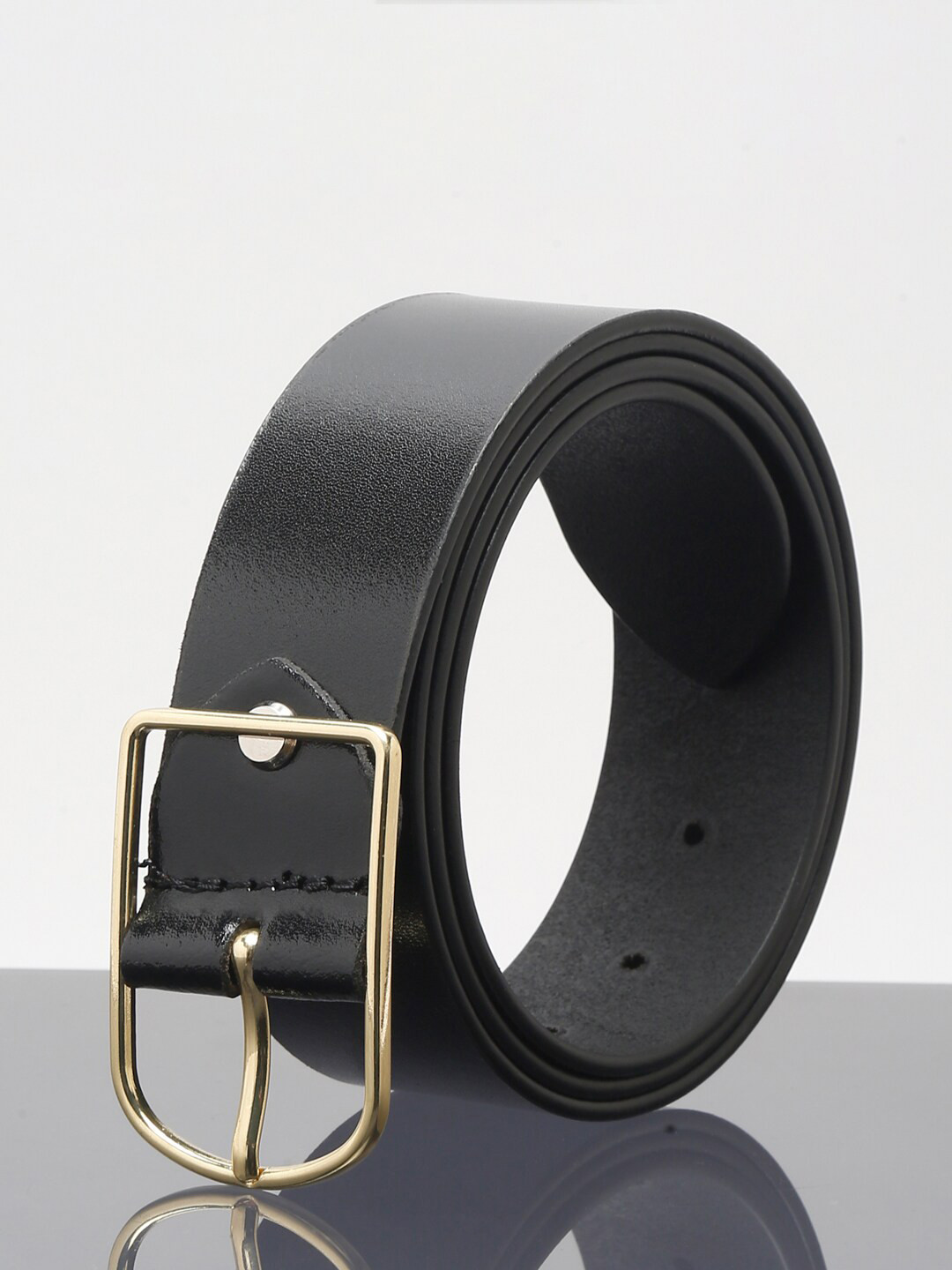 teakwood leather belt