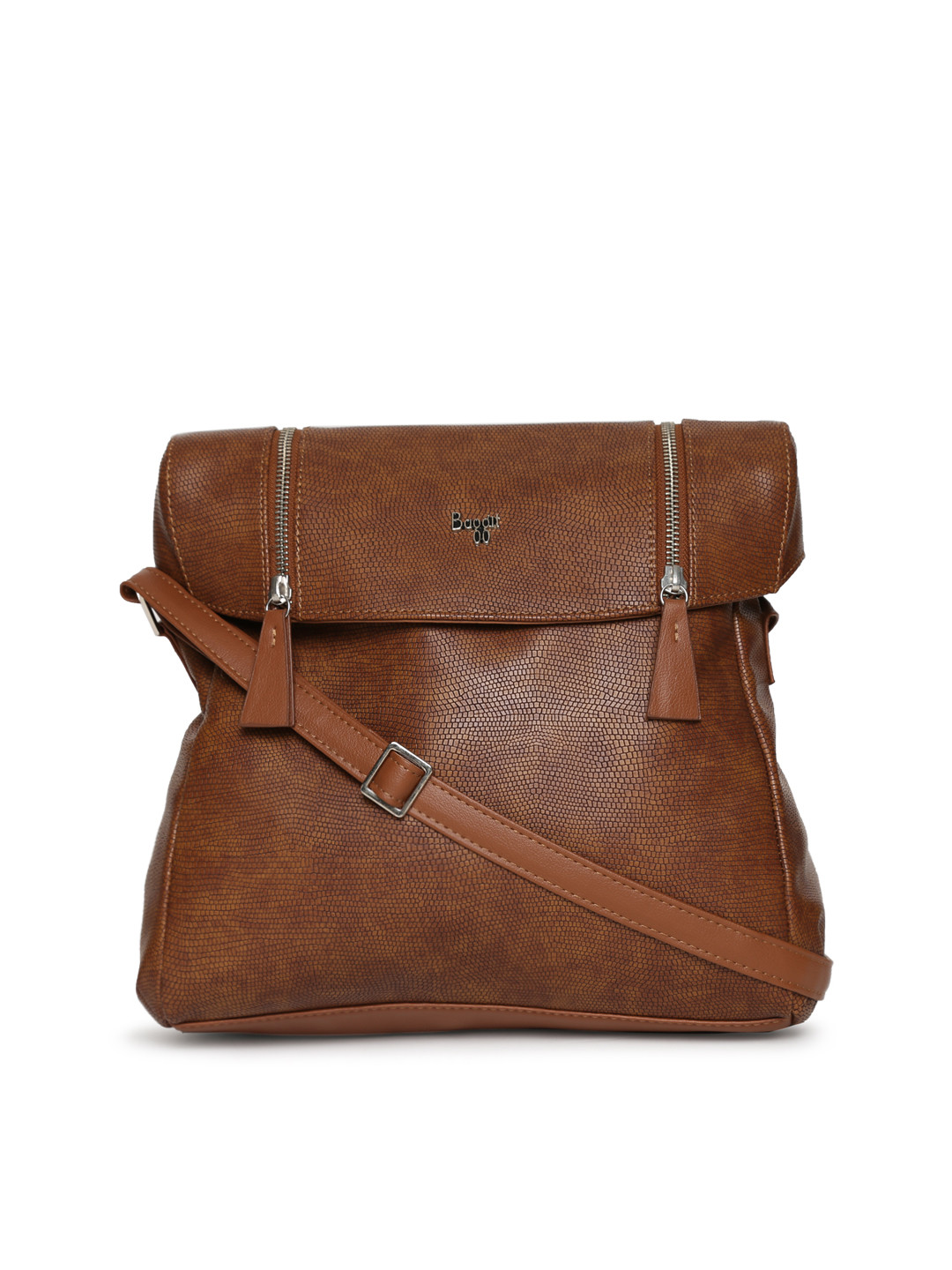Buy Baggit Brown Textured Sling Bag - Handbags for Women 2285065 | Myntra