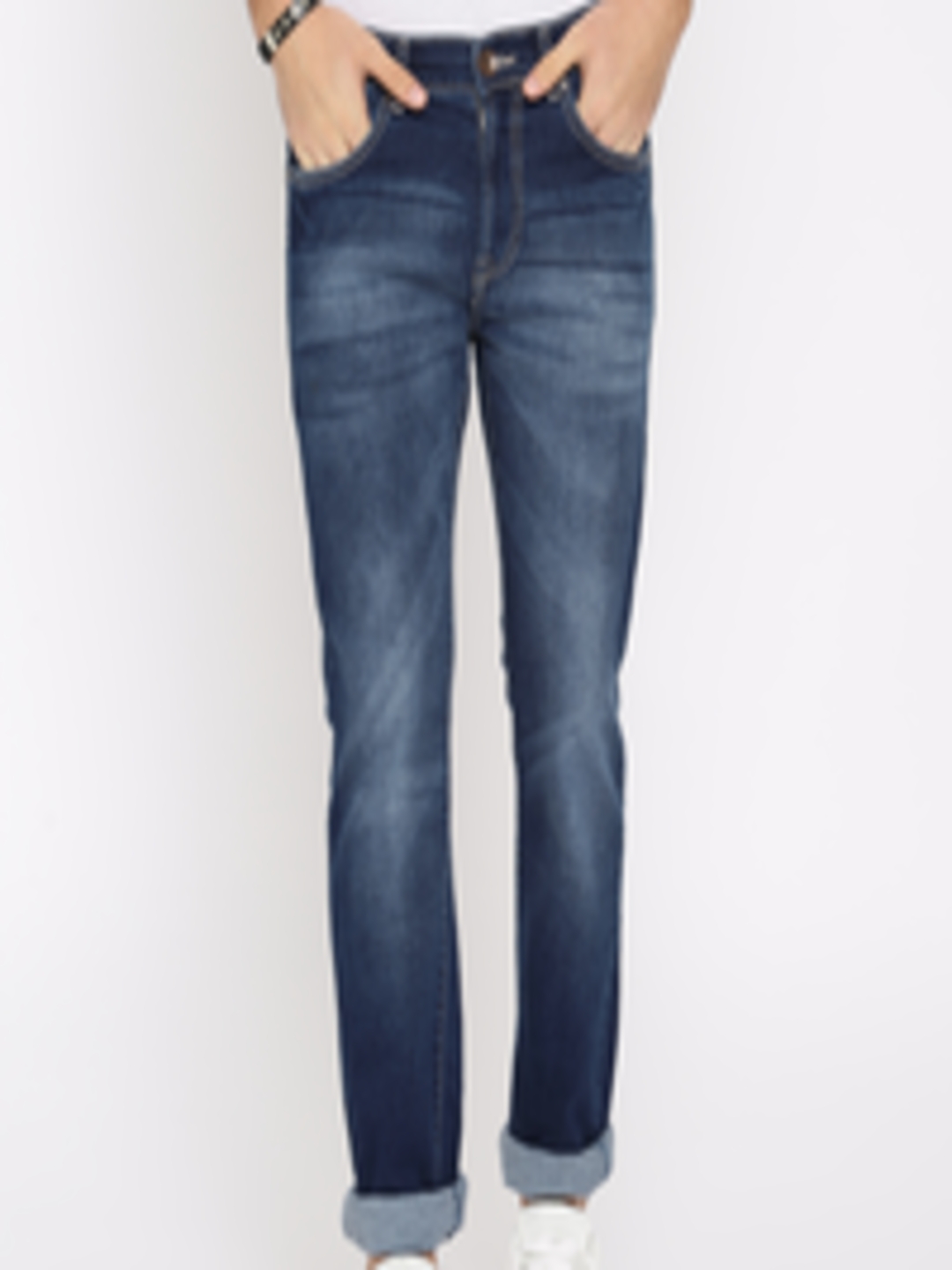 Buy Pepe Jeans Men Blue Vapour Slim Fit Mid Rise Clean Look Stretchable ...