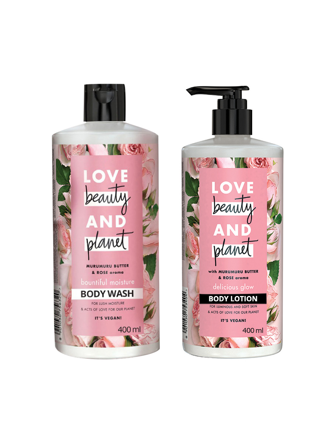 Buy Love Beauty & Murumuru Butter & Rose Body Lotion & Body Wash