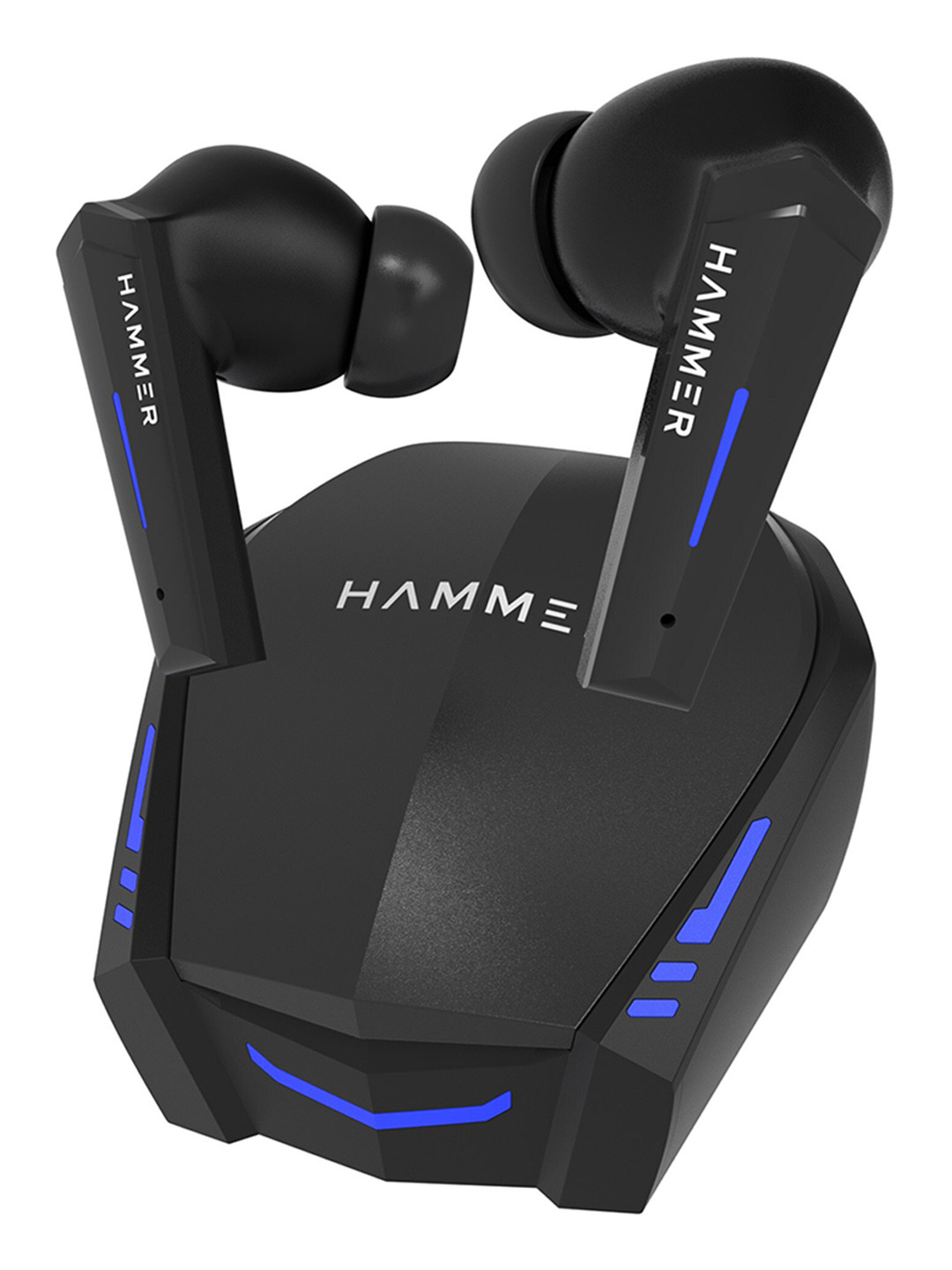 Buy HAMMER Black G Shots True Wireless Bluetooth V5.3 Gaming Earbuds
