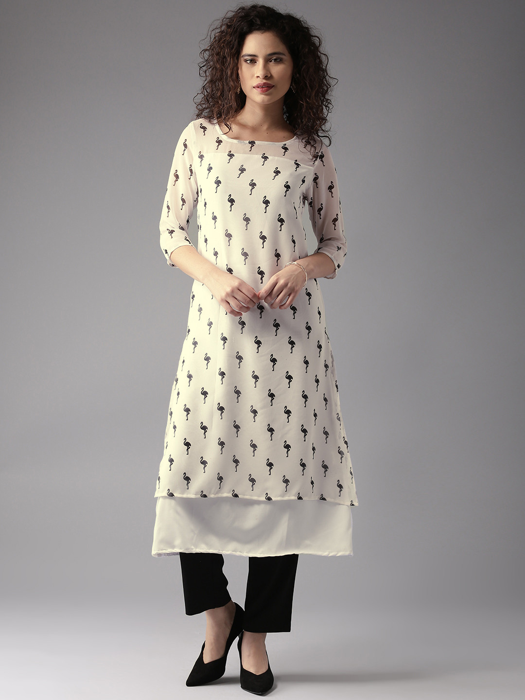 layered kurtas