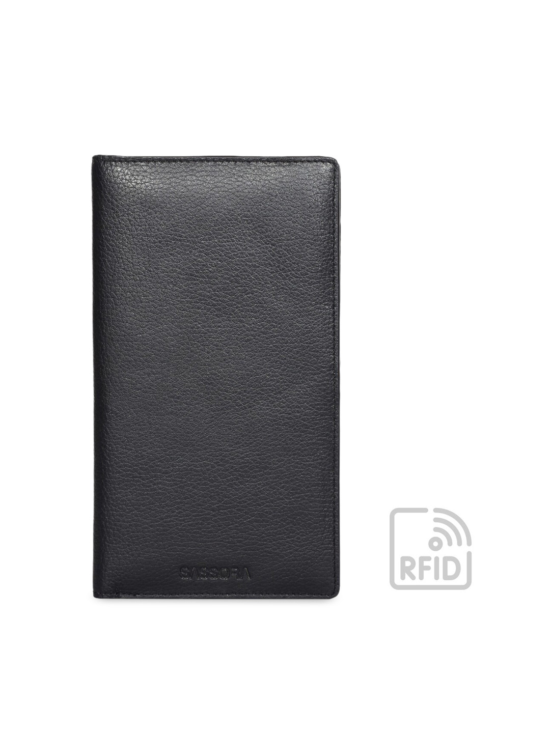 Buy Sassora Textured RFID Leather Travel Document Holder Travel