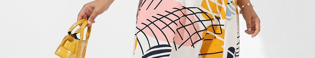 Buy Instafab Plus Size Geometric Printed A Line Midi Dress - Dresses for Women 22909174 | Myntra