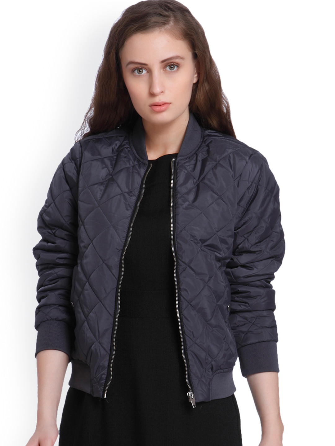Buy Vero Moda Women Grey Solid Quilted Jacket Jackets for Women 2290942 Myntra Buy Vero Moda Women Grey Solid Quilted Jacket Jackets for Women 2290942 Myntra