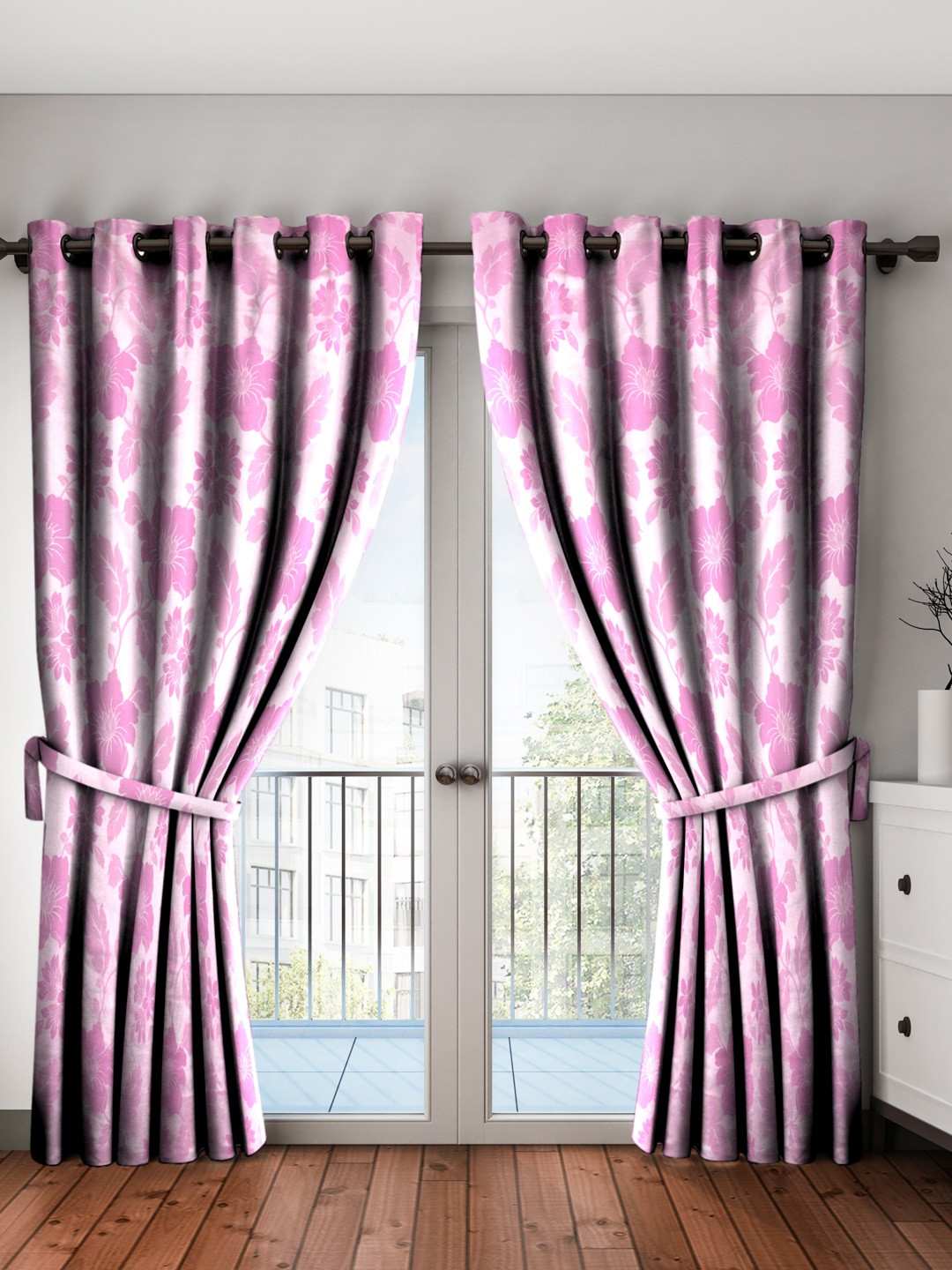 Buy Cortina Pink Door Curtains Curtains And Sheers for Unisex 2293164