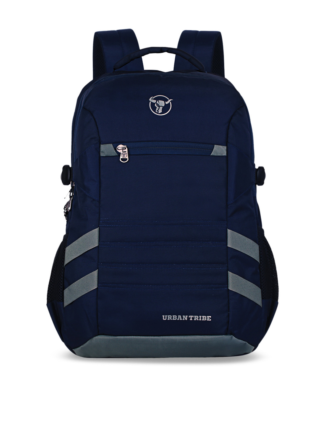 Buy URBAN TRIBE Unisex Blue & Grey Solid Backpack Backpacks for