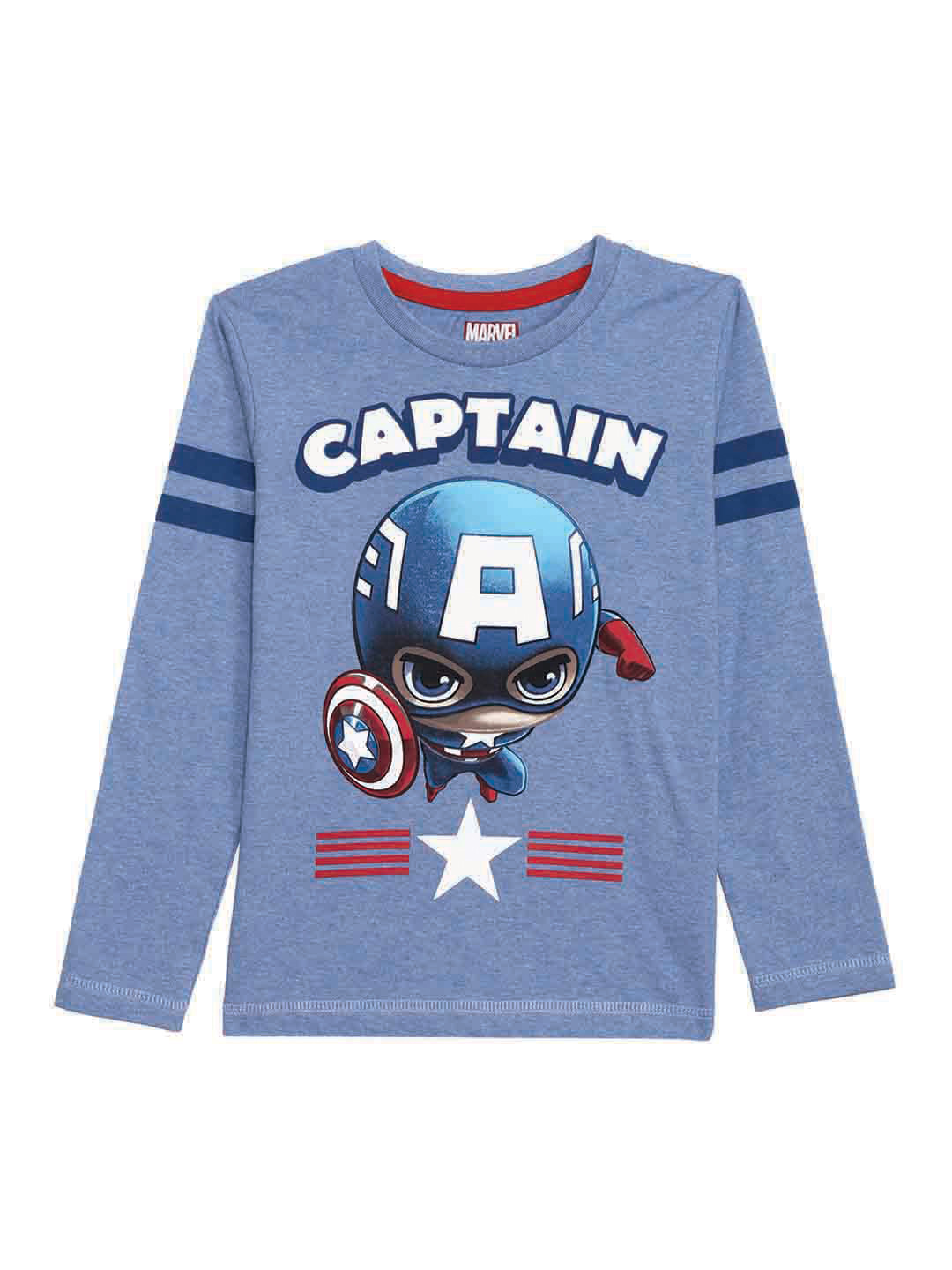 T-shirt Coton Garçon T-shirt Avengers Manches Longues Garçon - 100