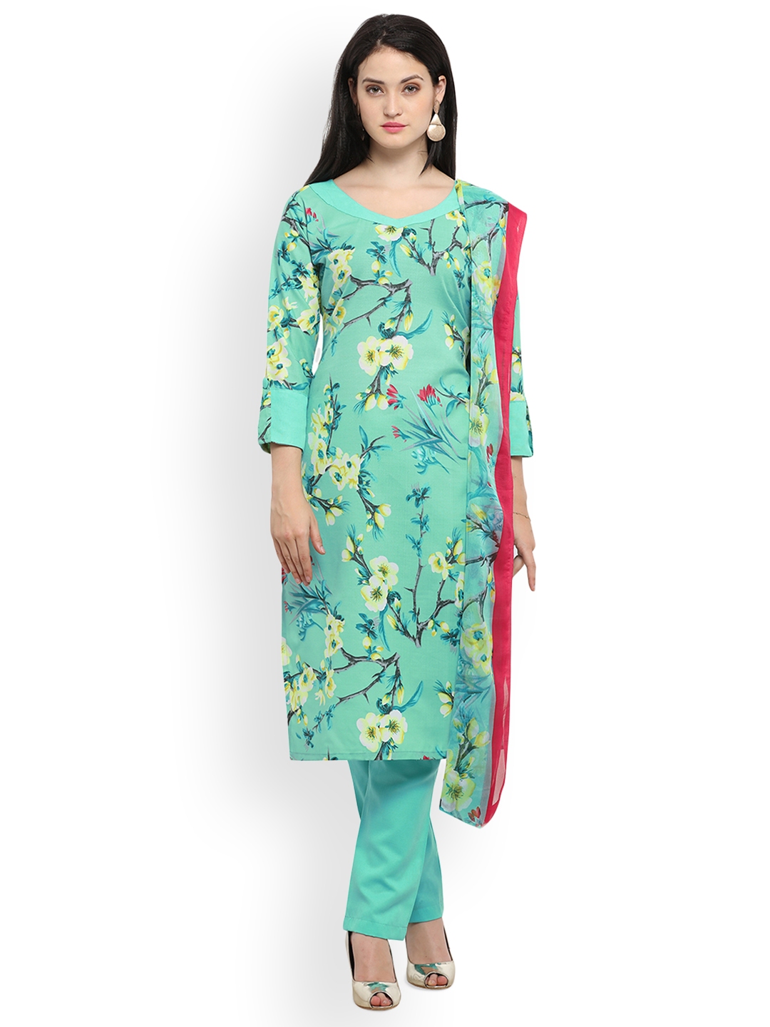 cotton gown on myntra