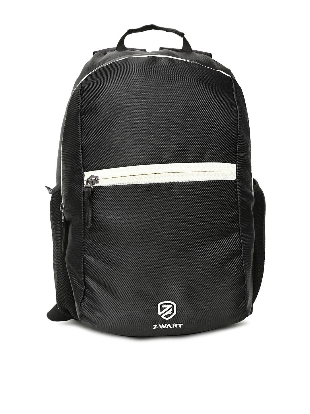 Buy Zwart Unisex Black Solid Laptop Backpack Backpacks for Unisex 2297918 Myntra