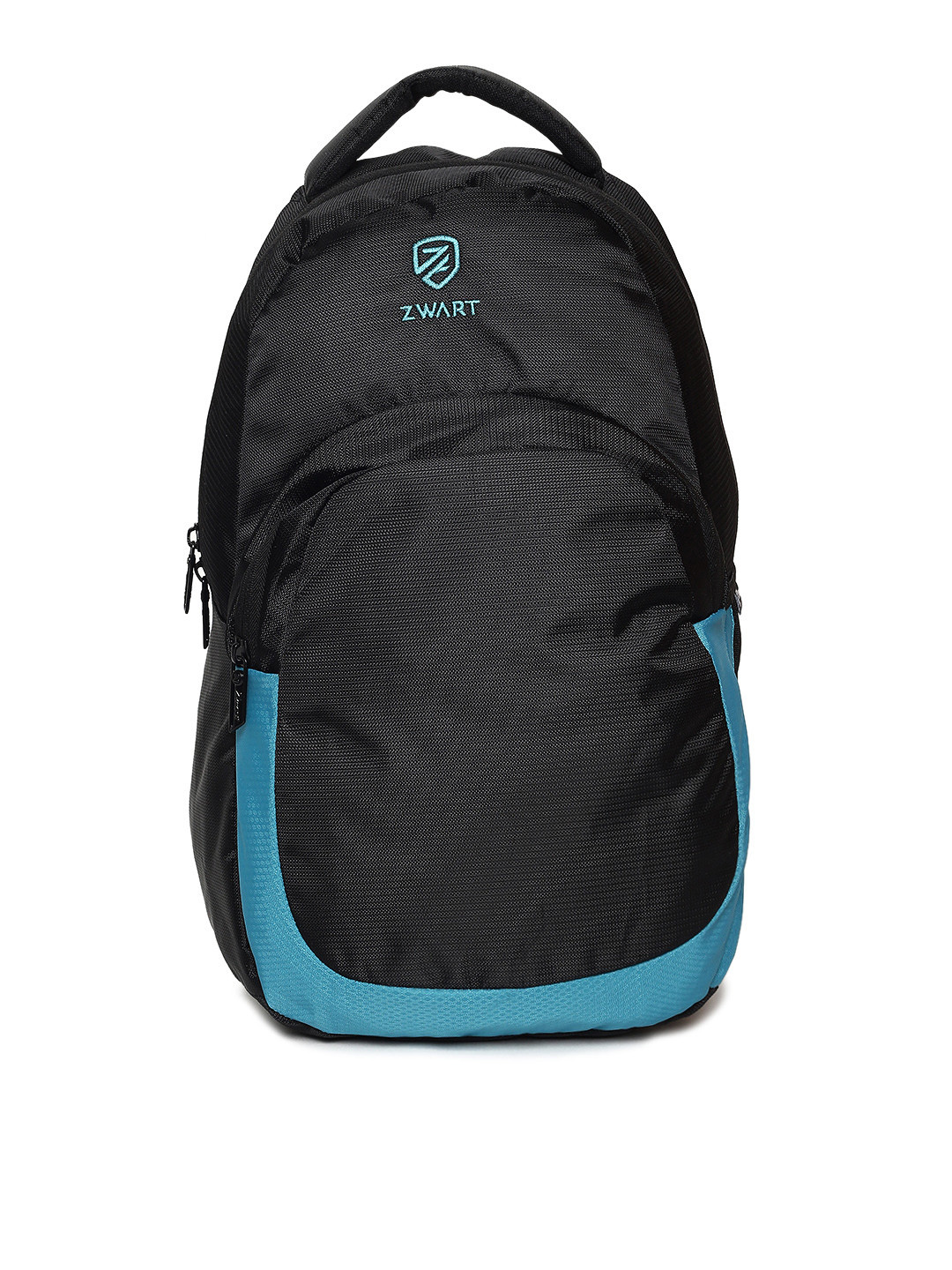 Buy Zwart Unisex Black & Black Solid Backpack Backpacks for Unisex