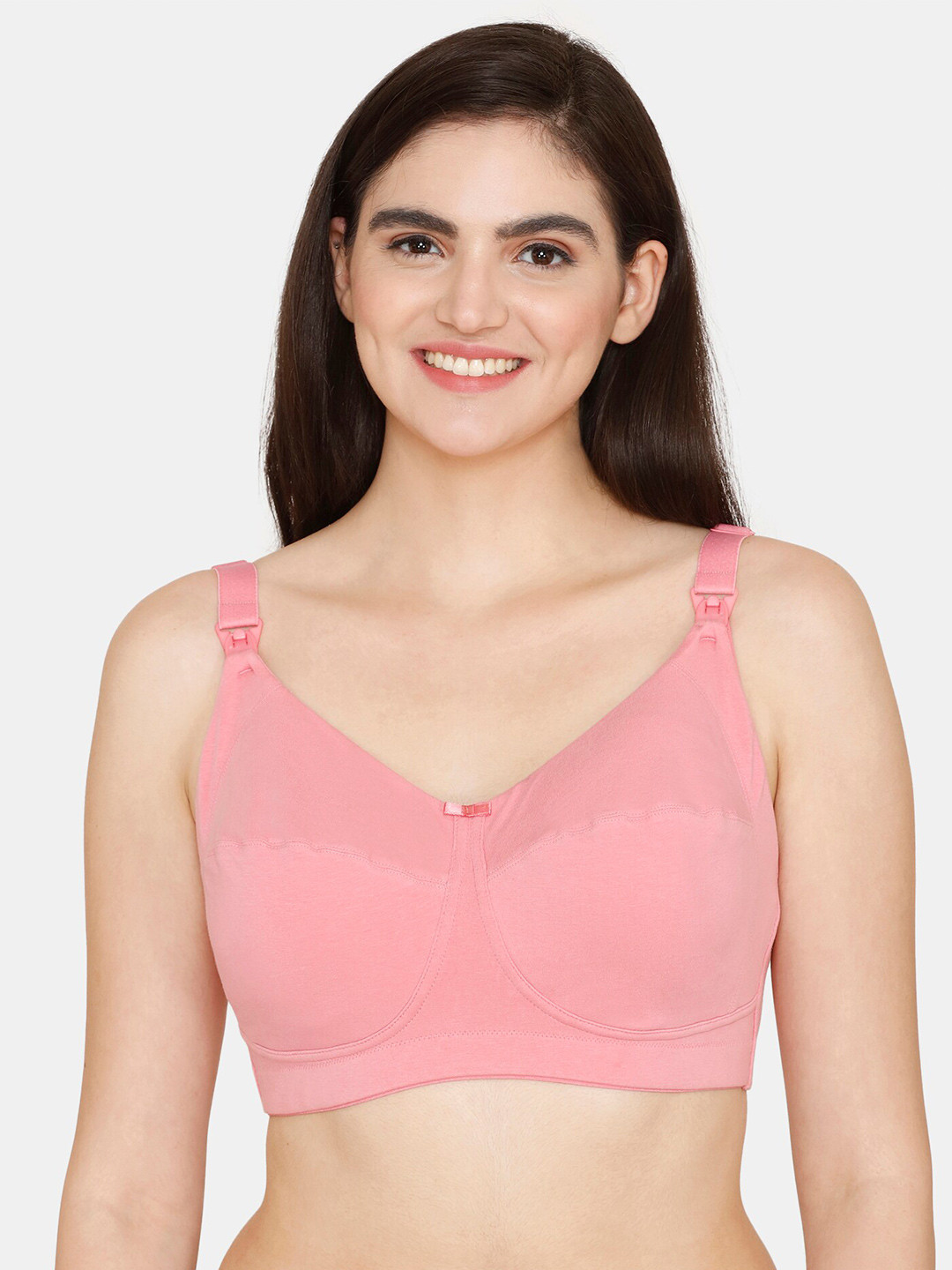 Buy Zivame Full Coverage All Day Comfort Non Padded Maternity Bra Bra