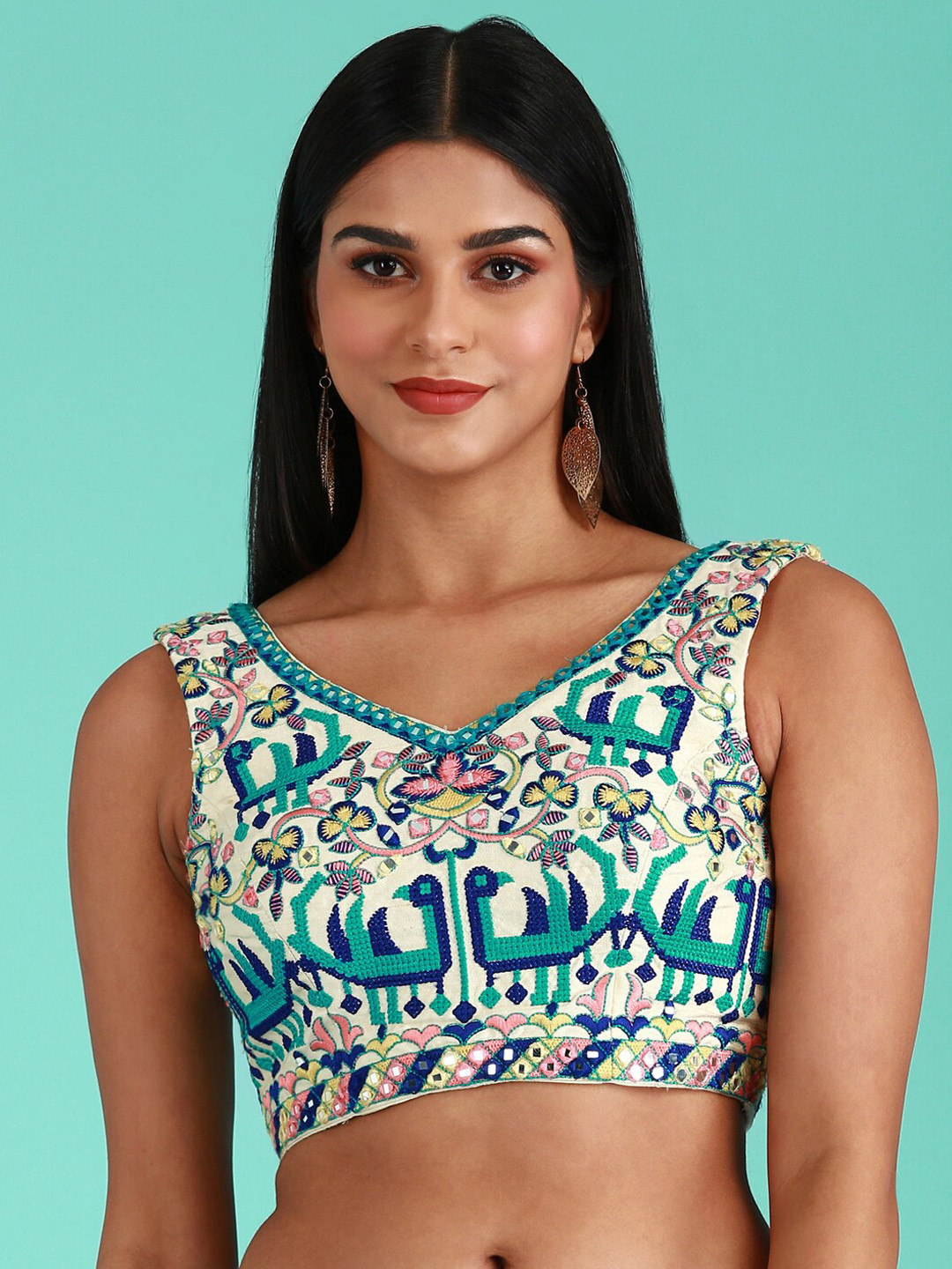 Muru To Our Biriwal (Pathway To Our Future) V Neck Women's Short Sleeve Blouse