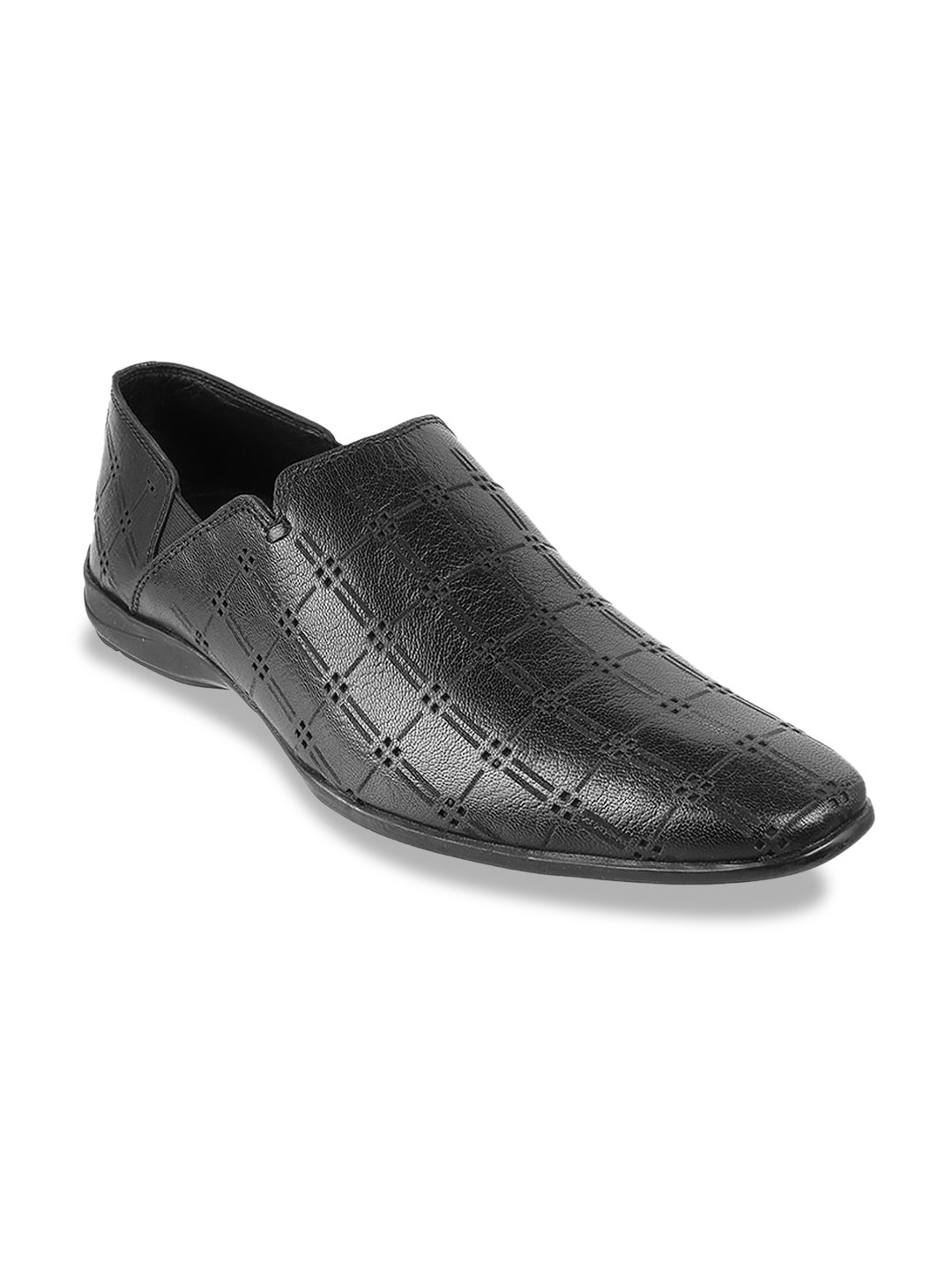 Buy Mochi Men Textured Formal Slip On Shoes Formal Shoes for Men