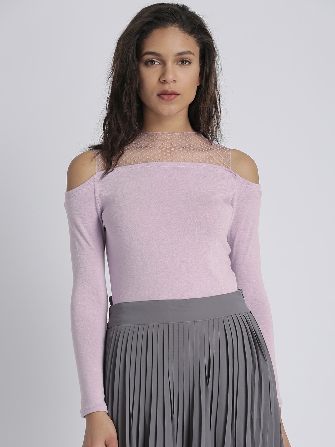Buy Splash Women Lavender Solid Top Tops for Women 2303736 Myntra