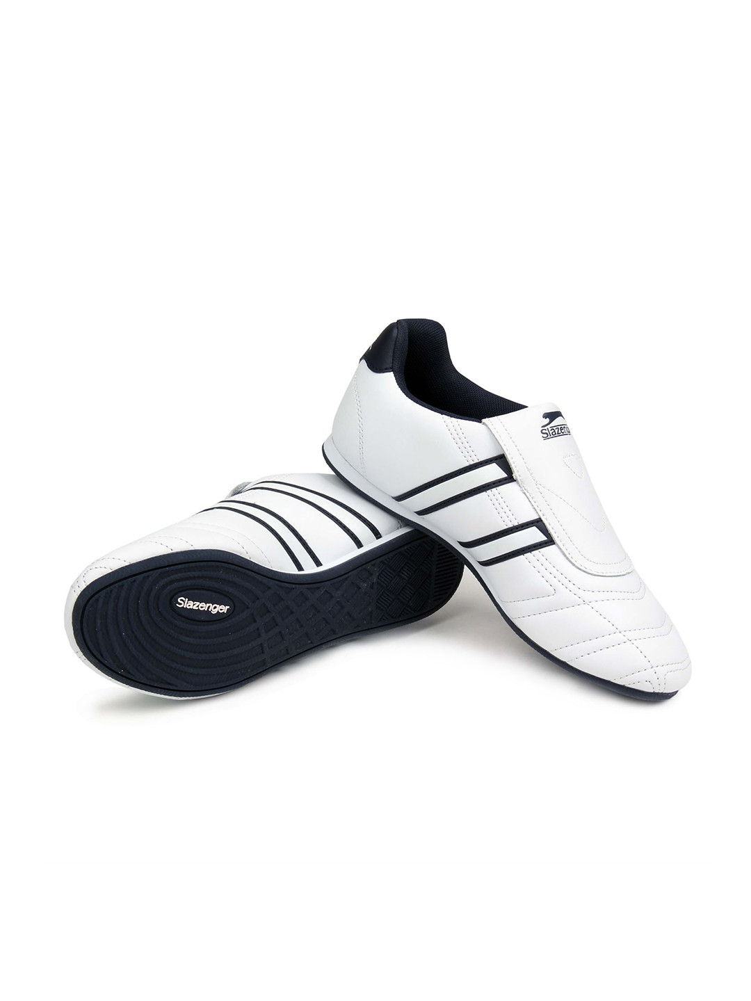 slazenger white mens trainers