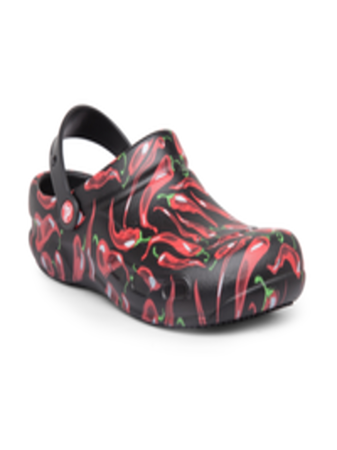 Buy Crocs Bistro Men Black Red Clogs - Sandals for Men 2306618 | Myntra