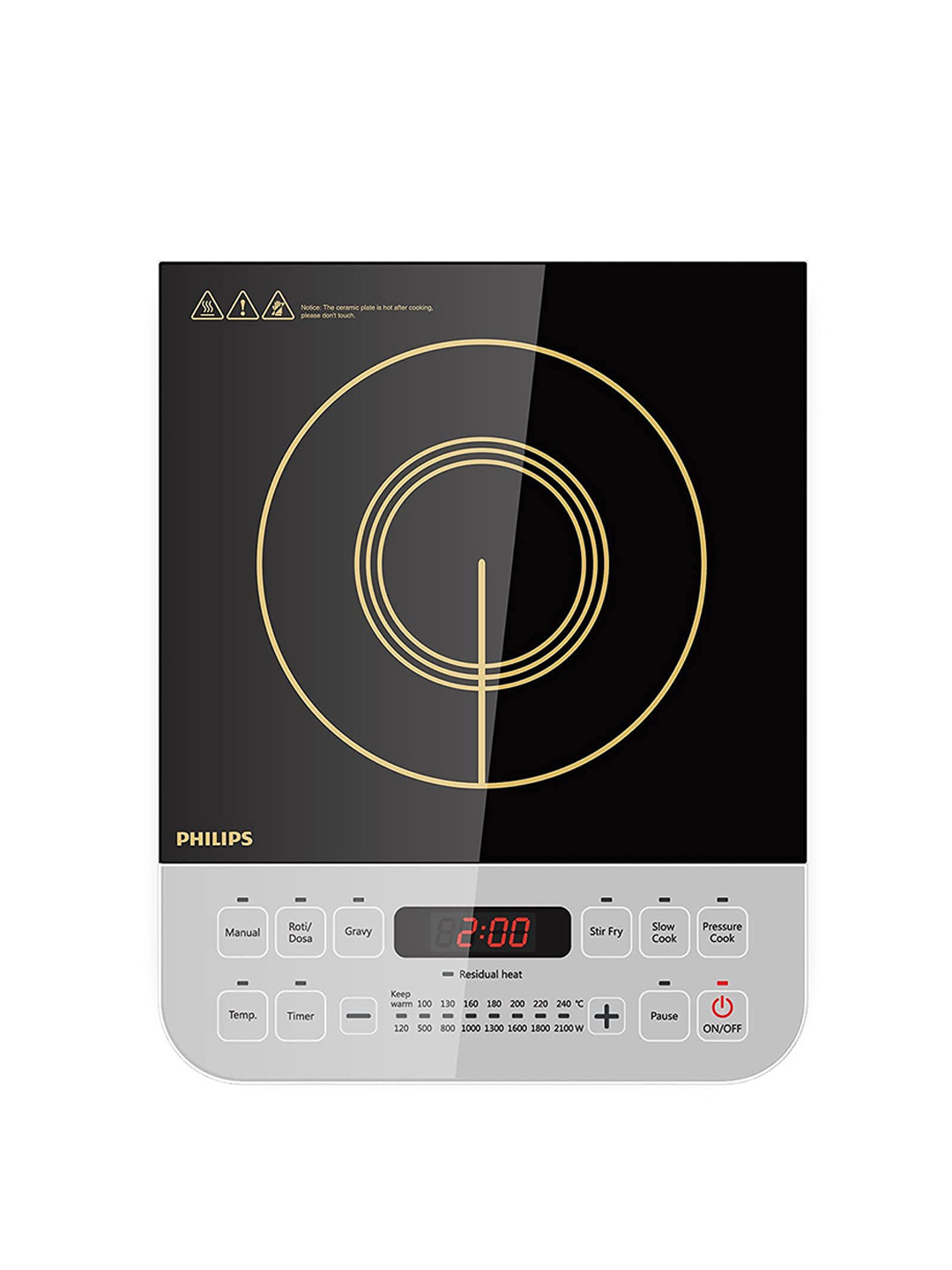 Buy Philips Black HD4928/01 Induction Cooktop Induction Cooktop for Unisex 23082188 Myntra