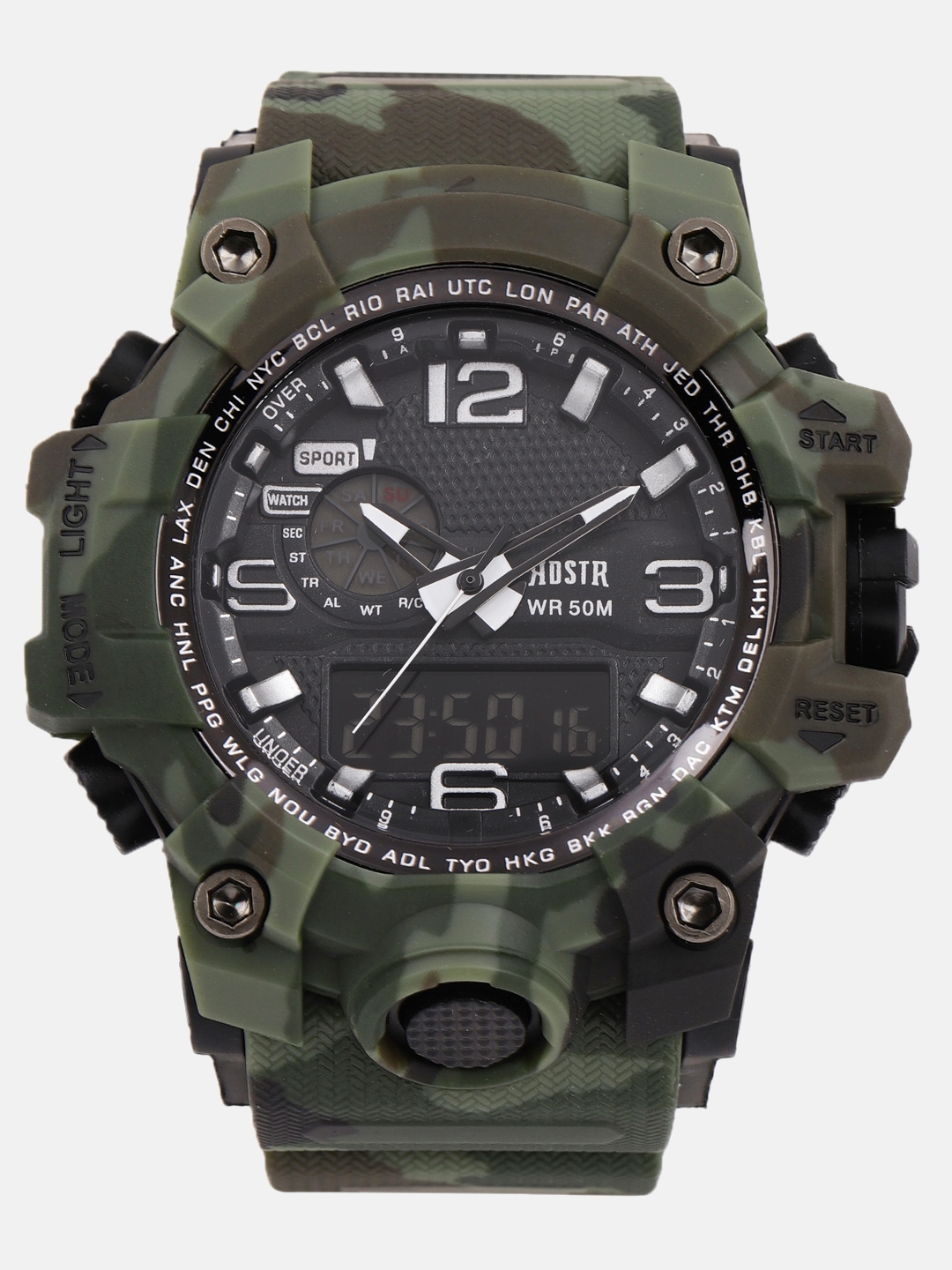 roadster analogue and digital watch