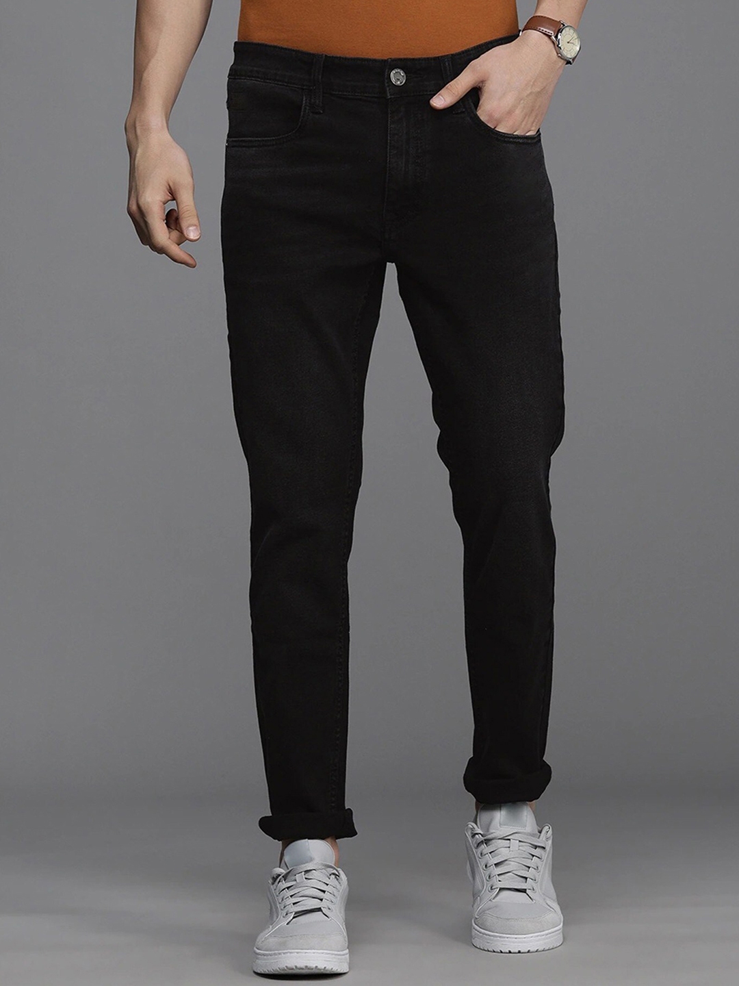 Buy FUBAR Men Slim Fit Mid Rise Clean Look Jeans - Jeans for Men ...