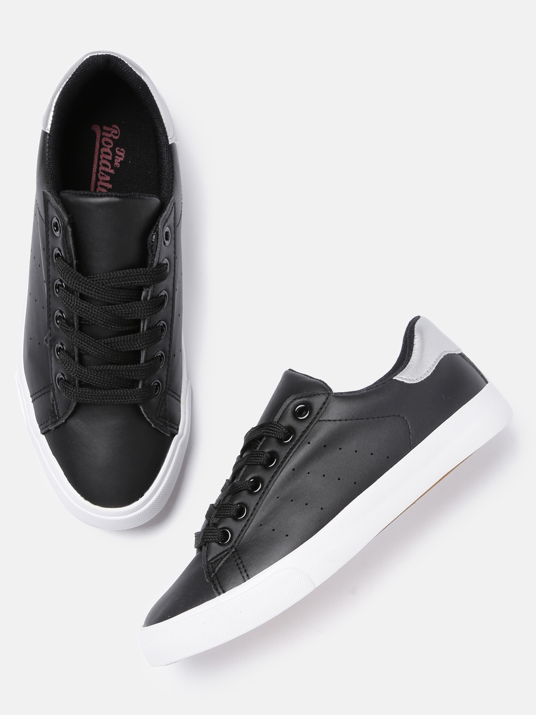 roadster shoes black sneakers
