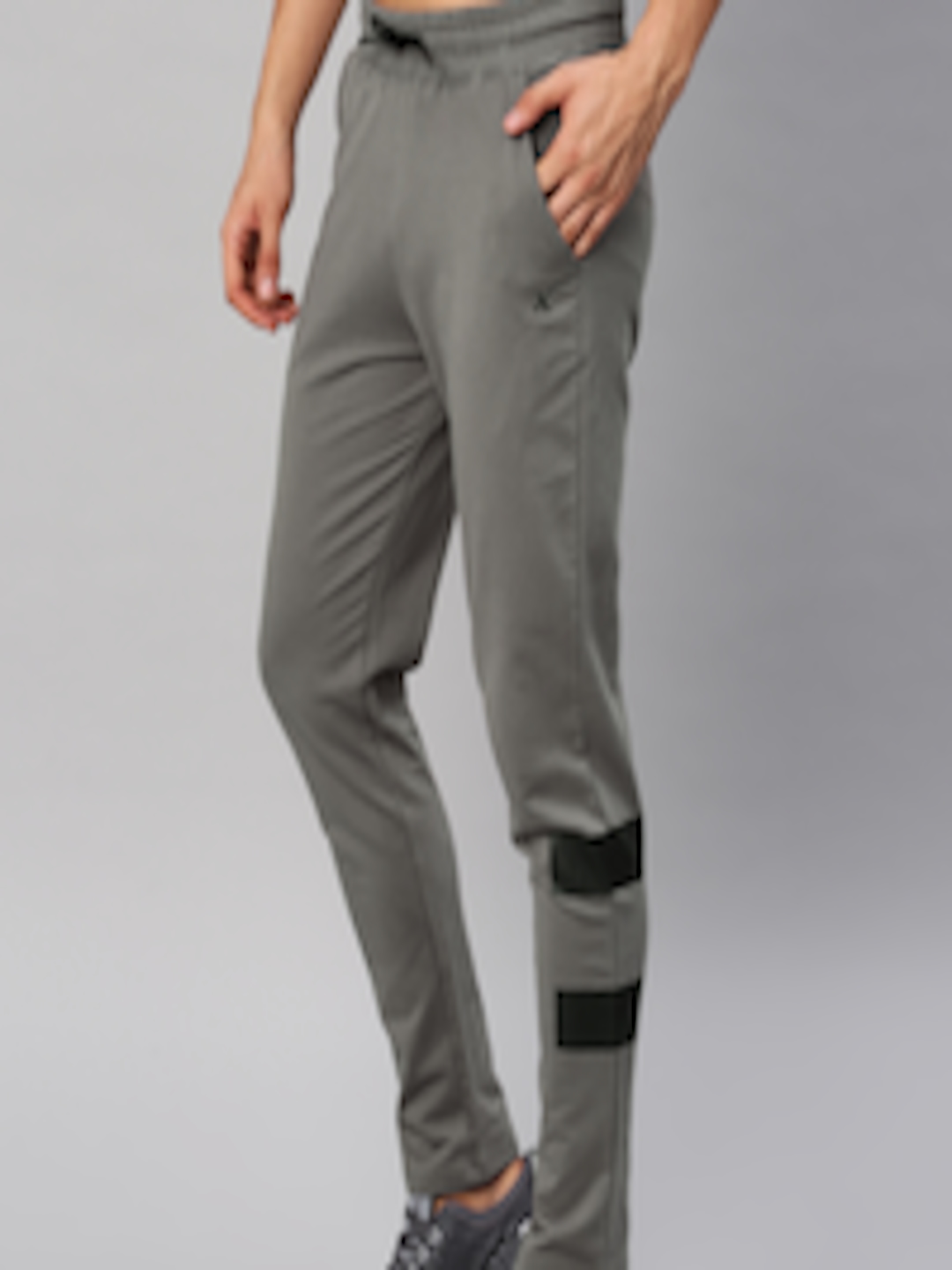 Buy HRX By Hrithik Roshan Charcoal Grey Track Pants - Track Pants for ...