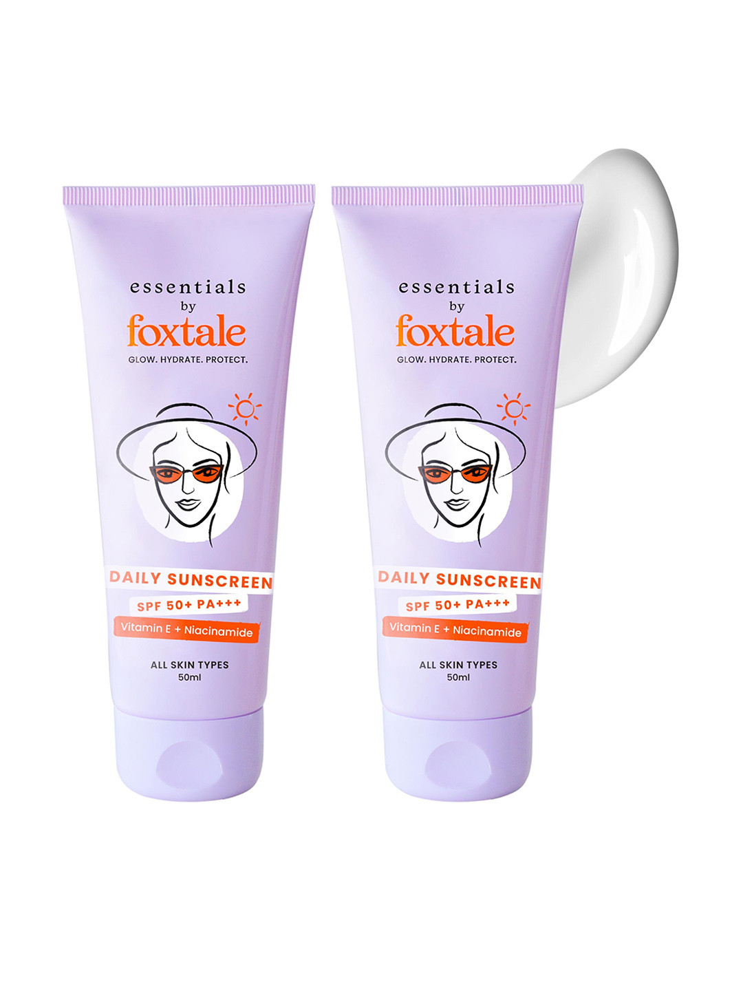Buy FoxTale Essentials Set Of 2 Brightening SPF 50+ PA+++Sunscreens