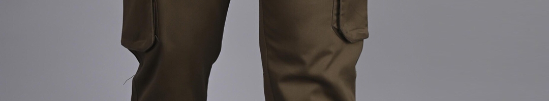 Buy FUBAR Men Mid Rise Slim Fit Cargos Trousers - Trousers for Men ...