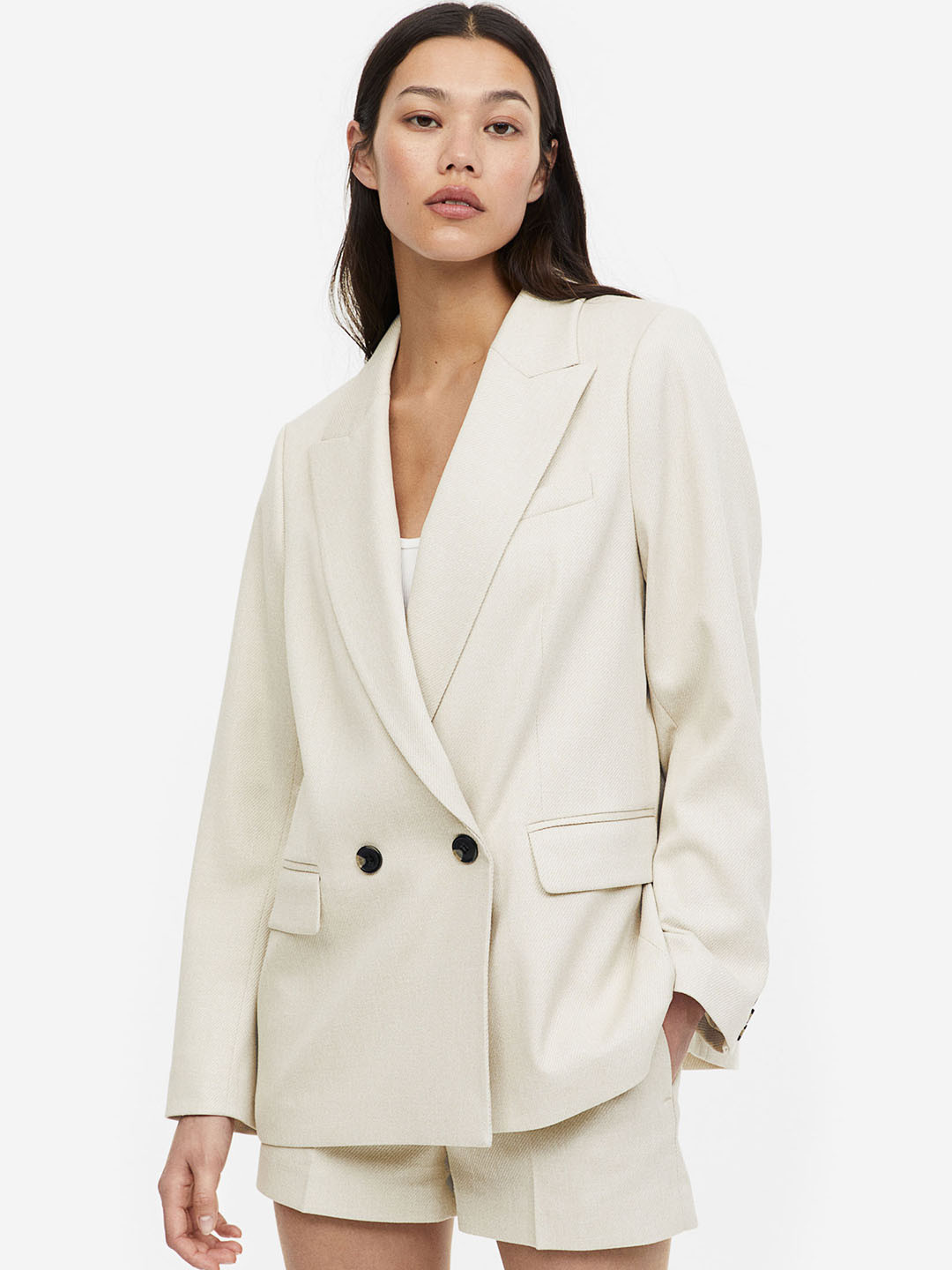 Buy H&M Women Double Breasted Blazer Blazers for Women 23127328 Myntra