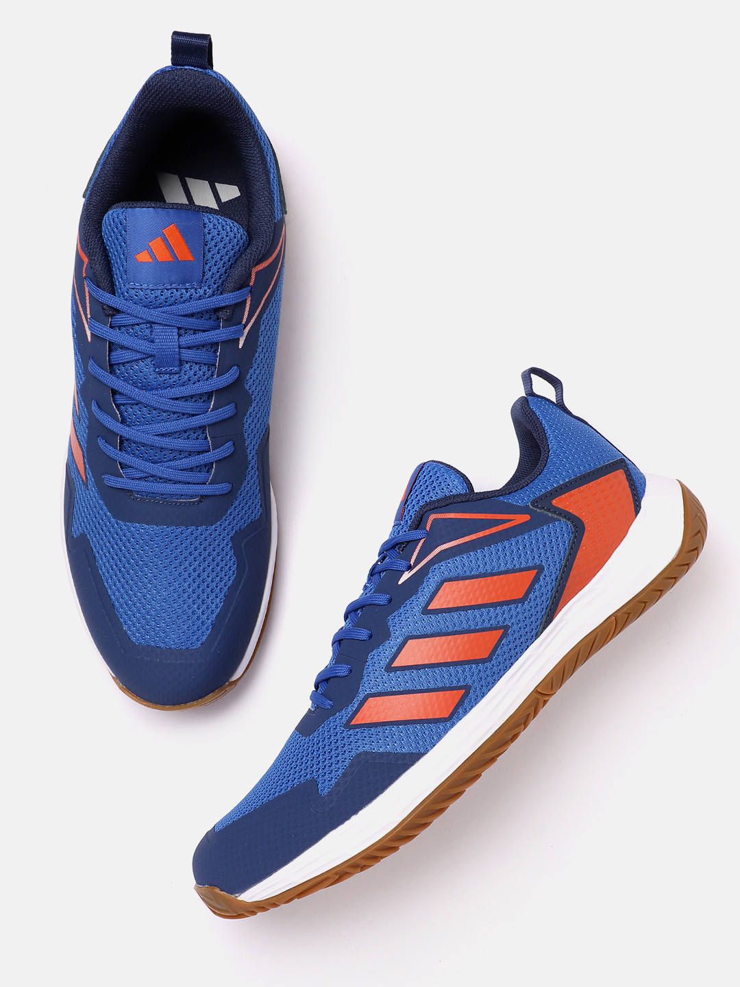 Buy ADIDAS Men Woven Design New Star Baseliner V2 Indoor Tennis Shoes