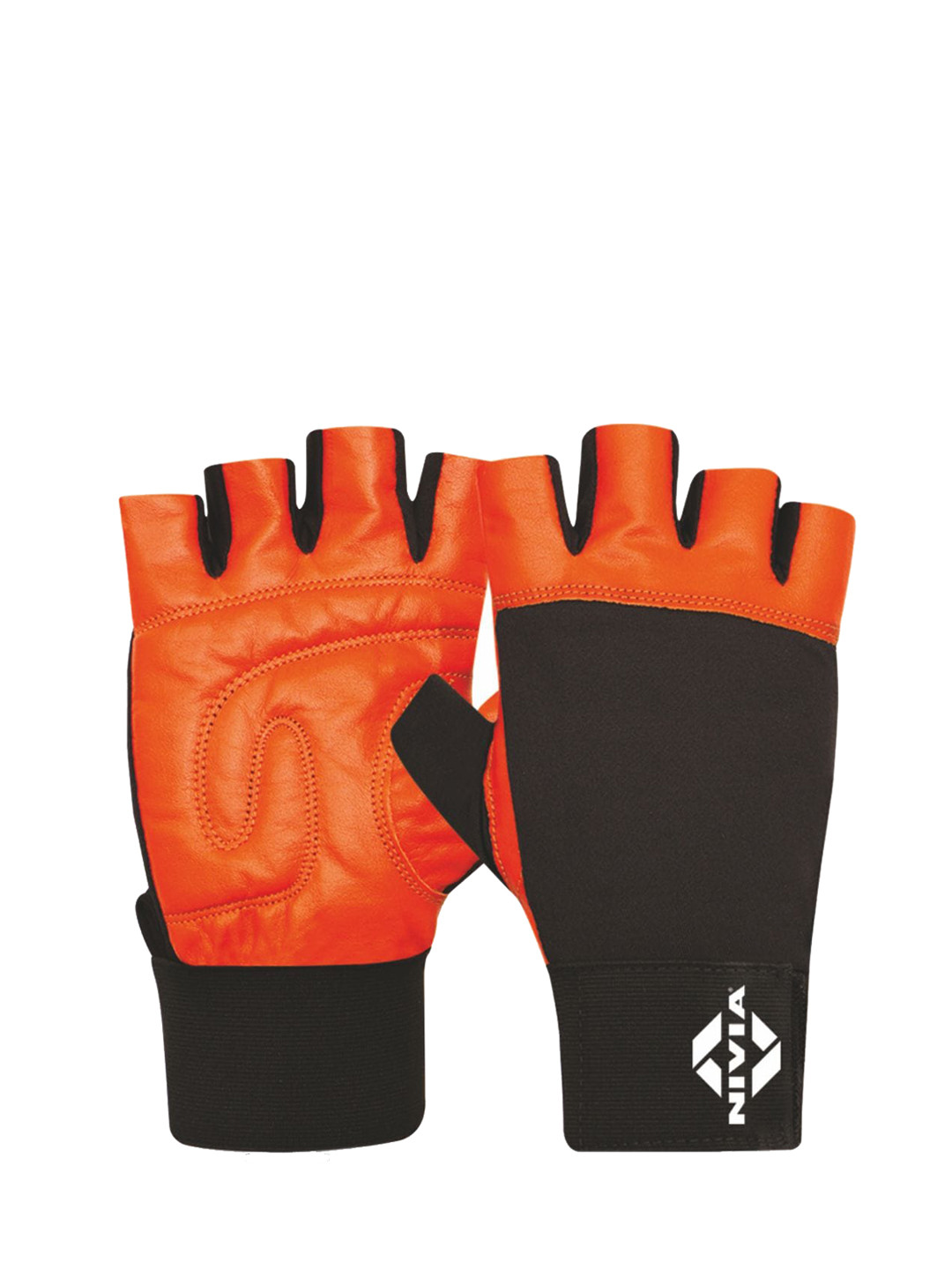 Buy NIVIA Color Blocked Leather Weightlifting Wrist Band Gym & Fitness