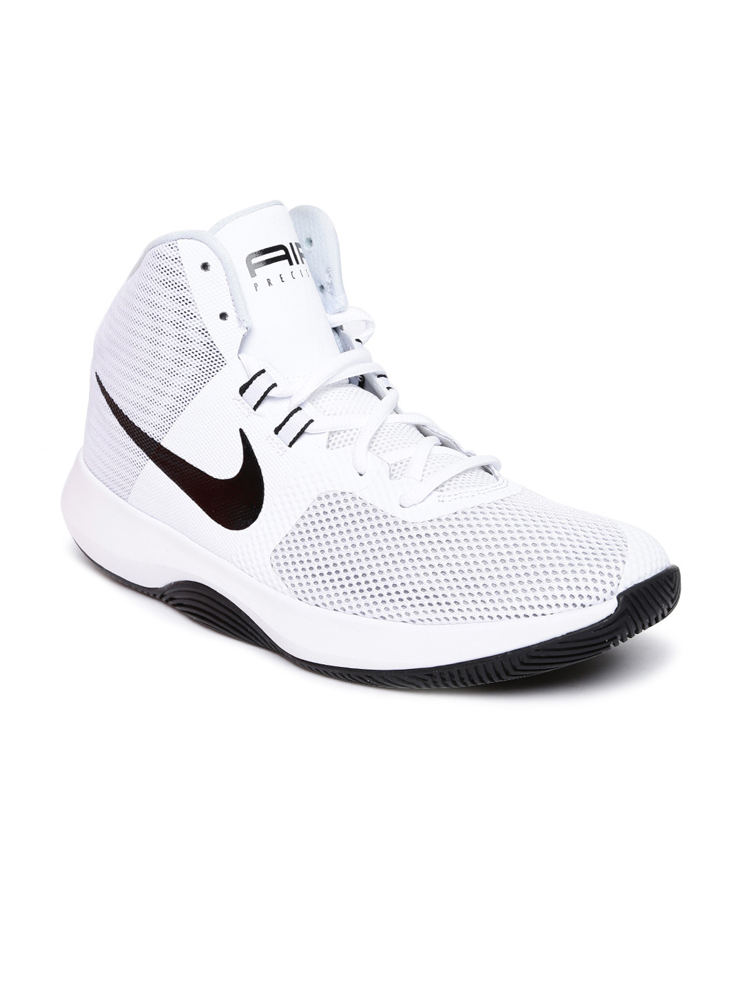 mens white nike basketball shoes