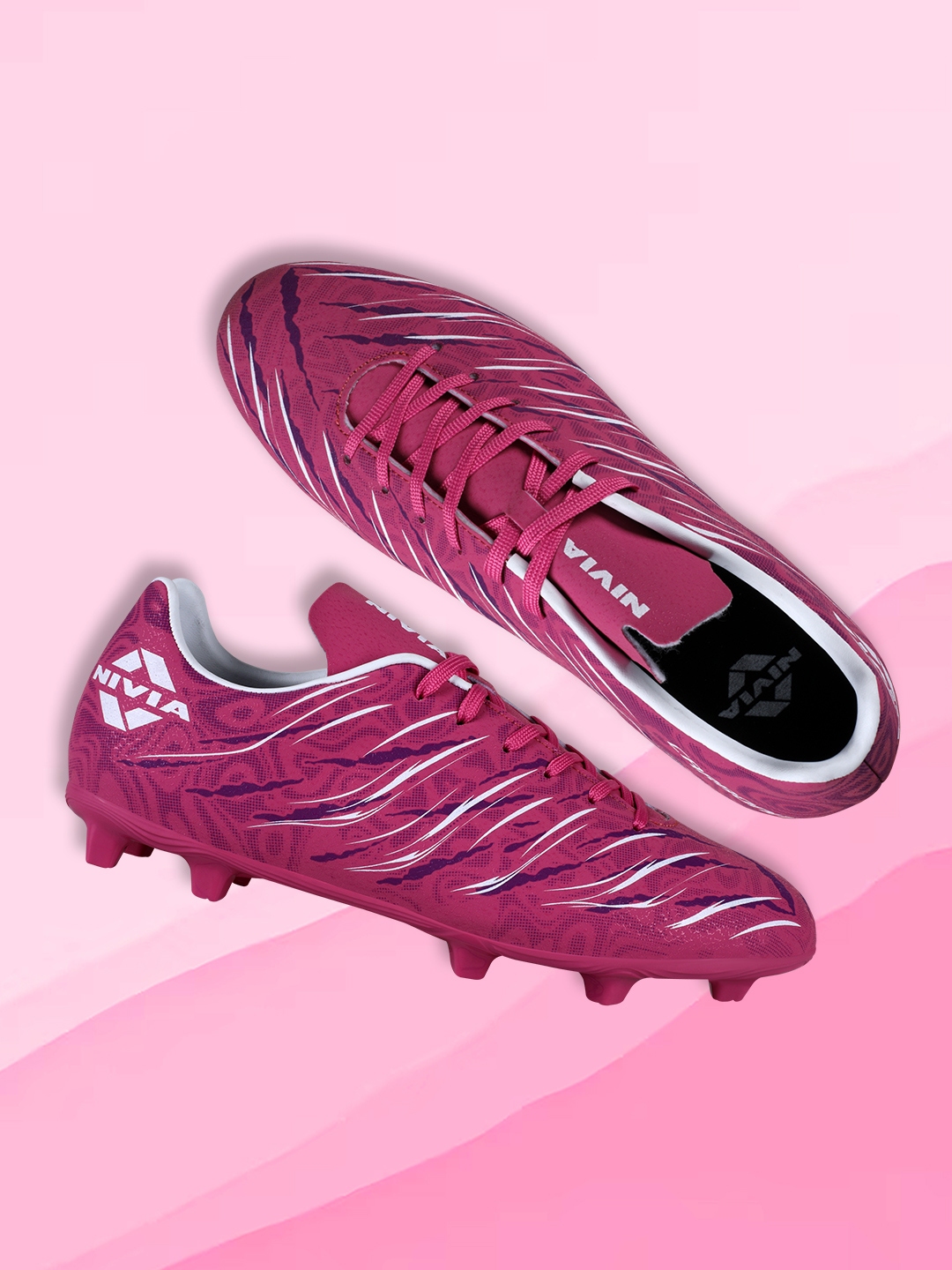 Buy NIVIA Men Carbonite 6.0 Stud Football Shoes - Sports Shoes for Men ...