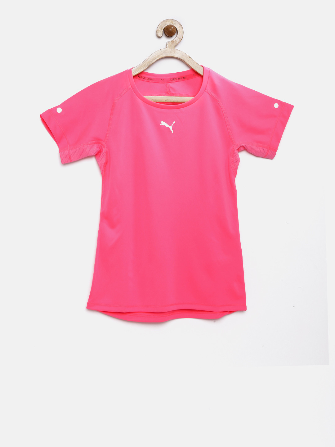 neon pink puma shirt