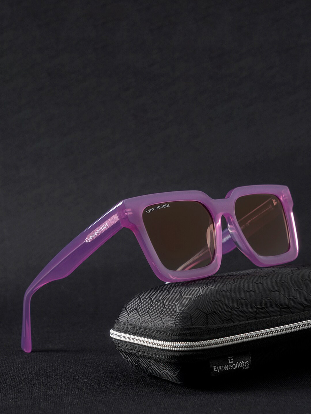 Buy Eyewearlabs Women Lens & Oversized Sunglasses With UV Protected