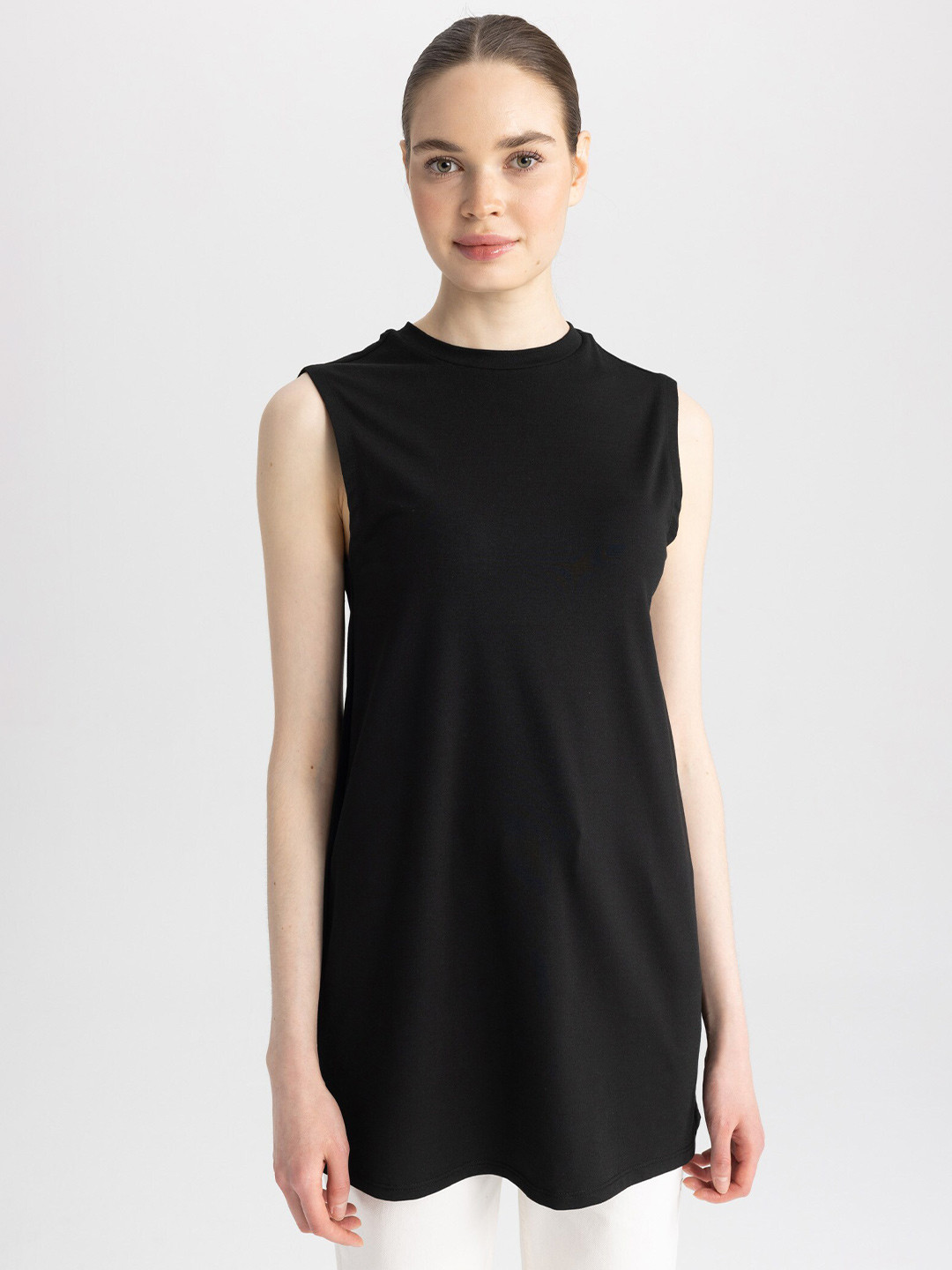 DeFacto Mädchen T-Shirt - Kurzarm Shirt Mit Rundhalsausschnitt