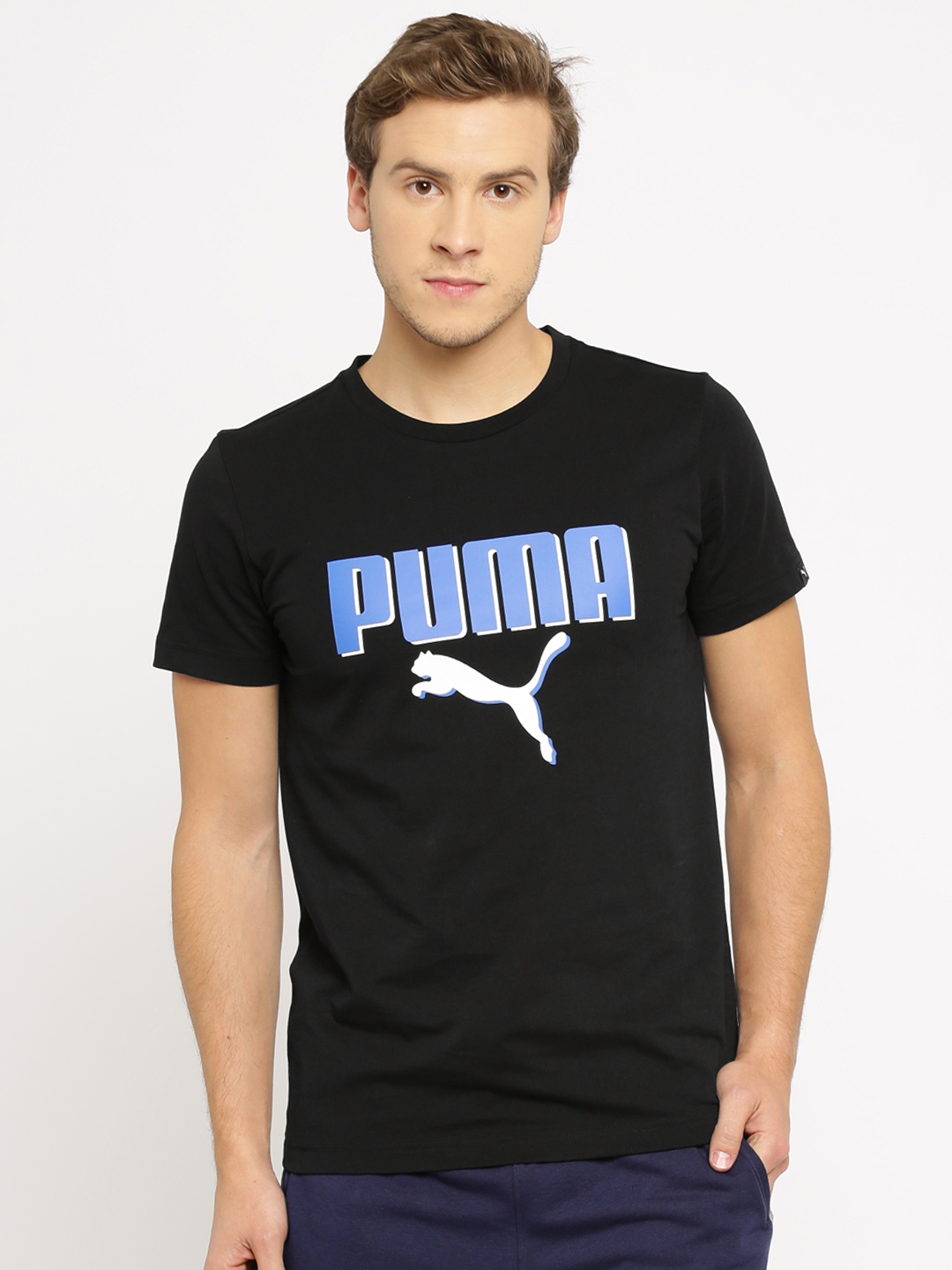 Buy Puma Men Black Printed DKT T Shirt - Tshirts for Men 2317024 | Myntra