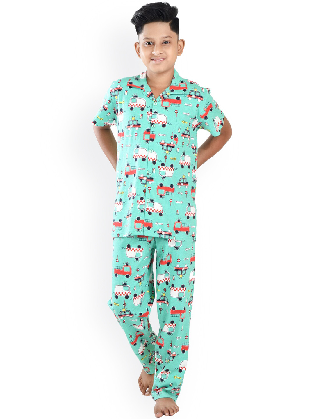 buy-clothe-funn-boys-conversational-printed-pure-cotton-night-suit