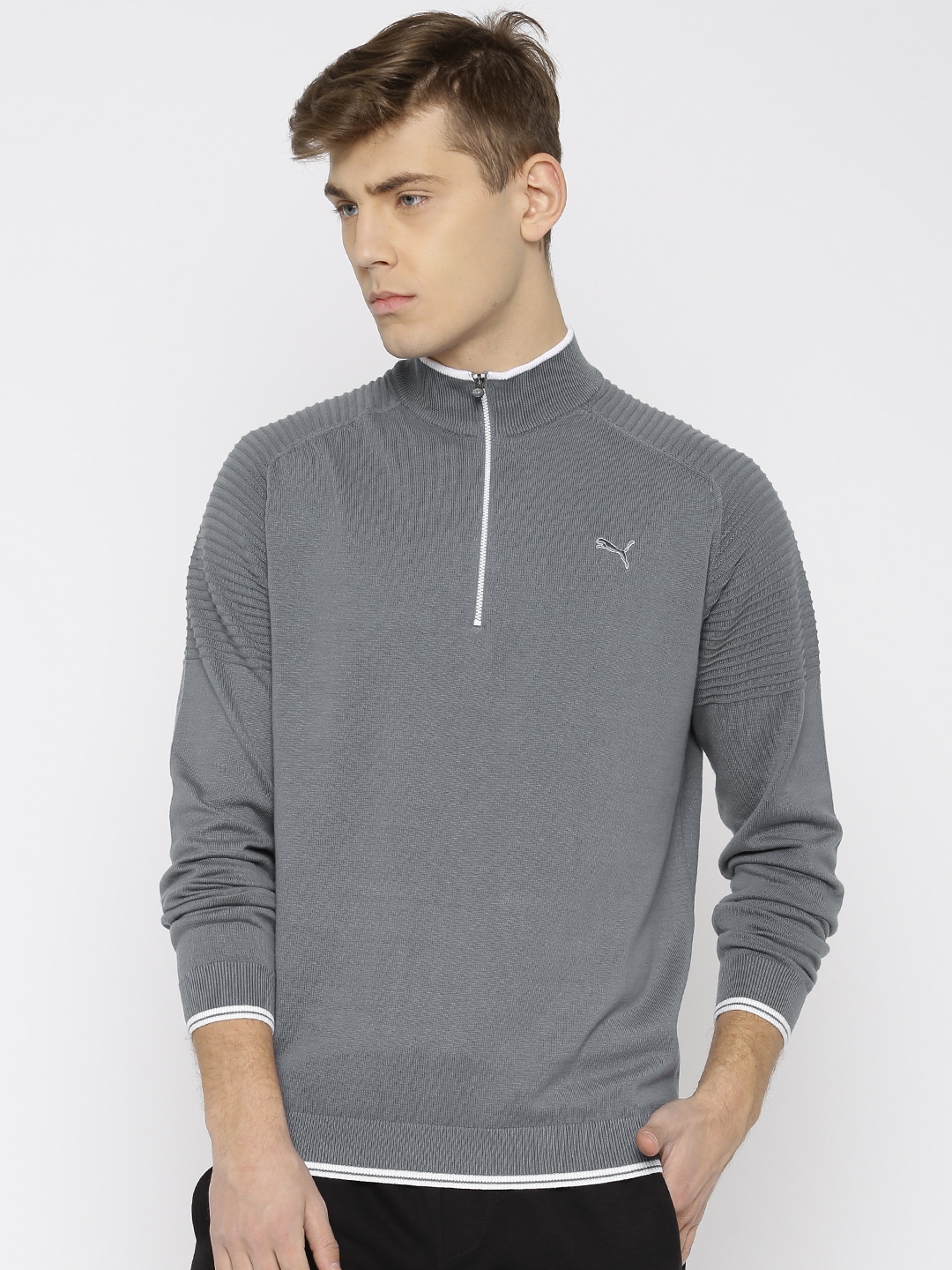 puma padded sweater