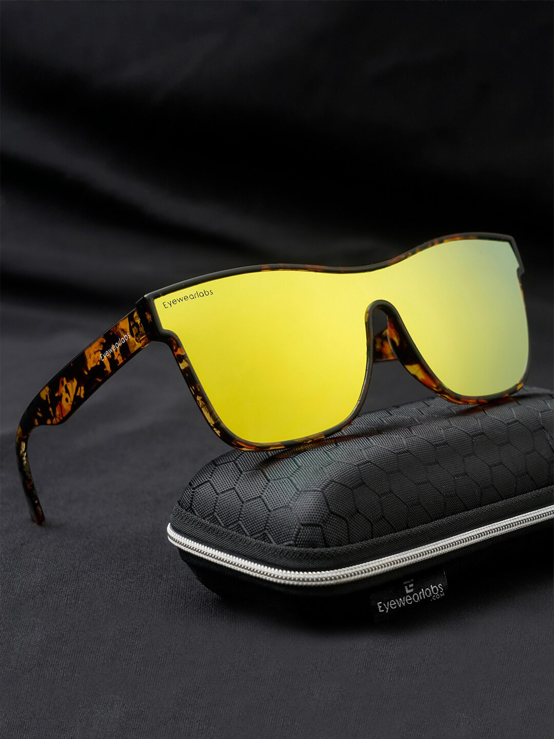 Buy Eyewearlabs Shield Sunglasses With Polarised And UV Protected Lens