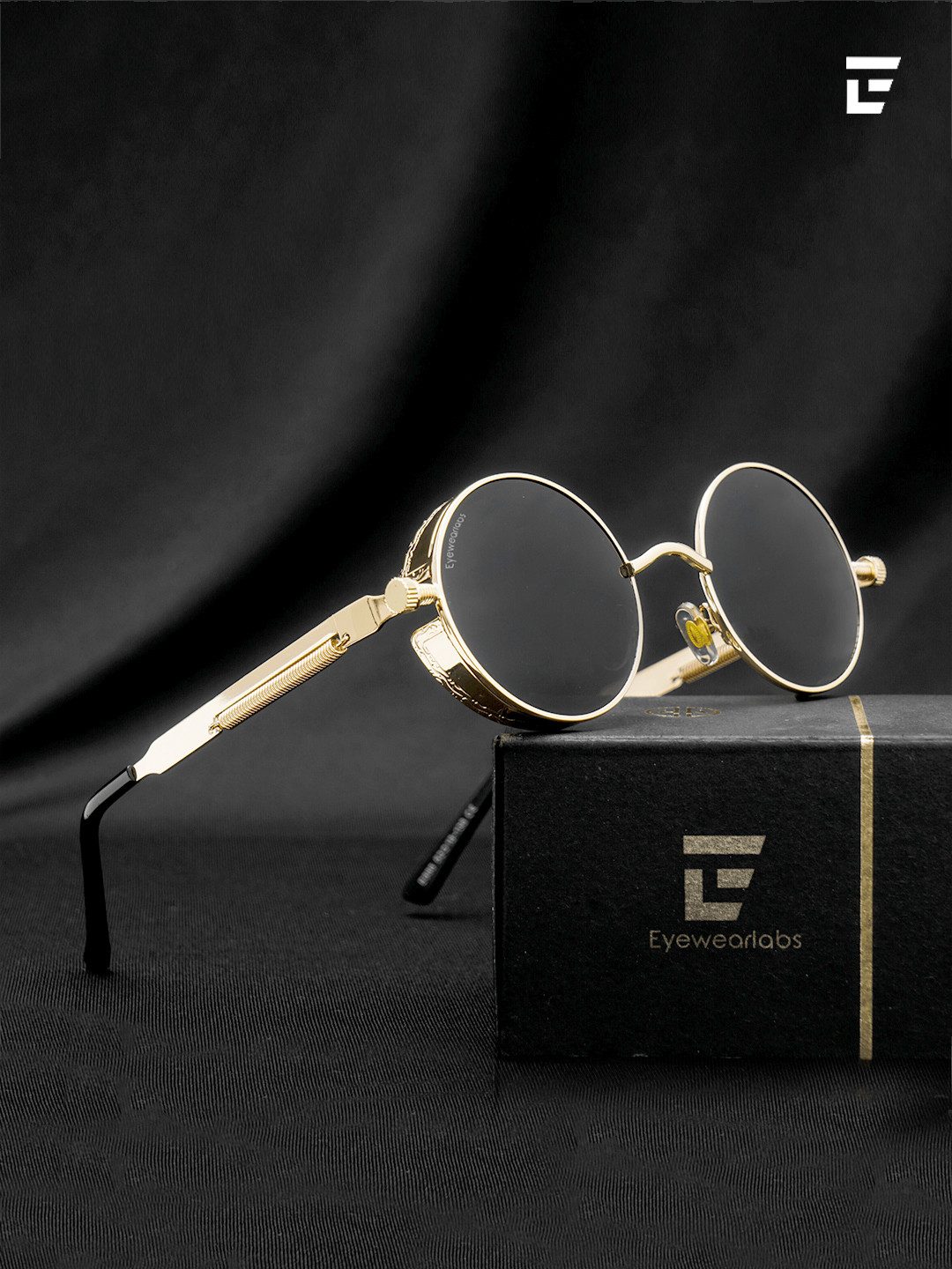 Buy Eyewearlabs Lens & Round Sunglasses With Polarised And UV Protected