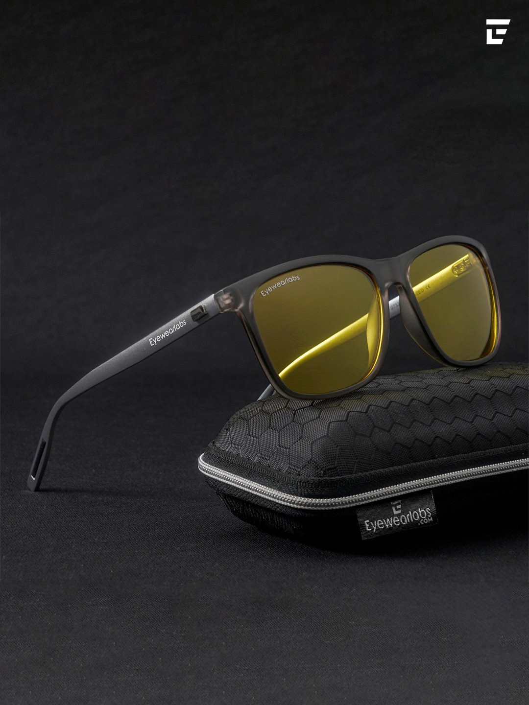 Buy Eyewearlabs Rectangle Lens With Polarised And UV Protected