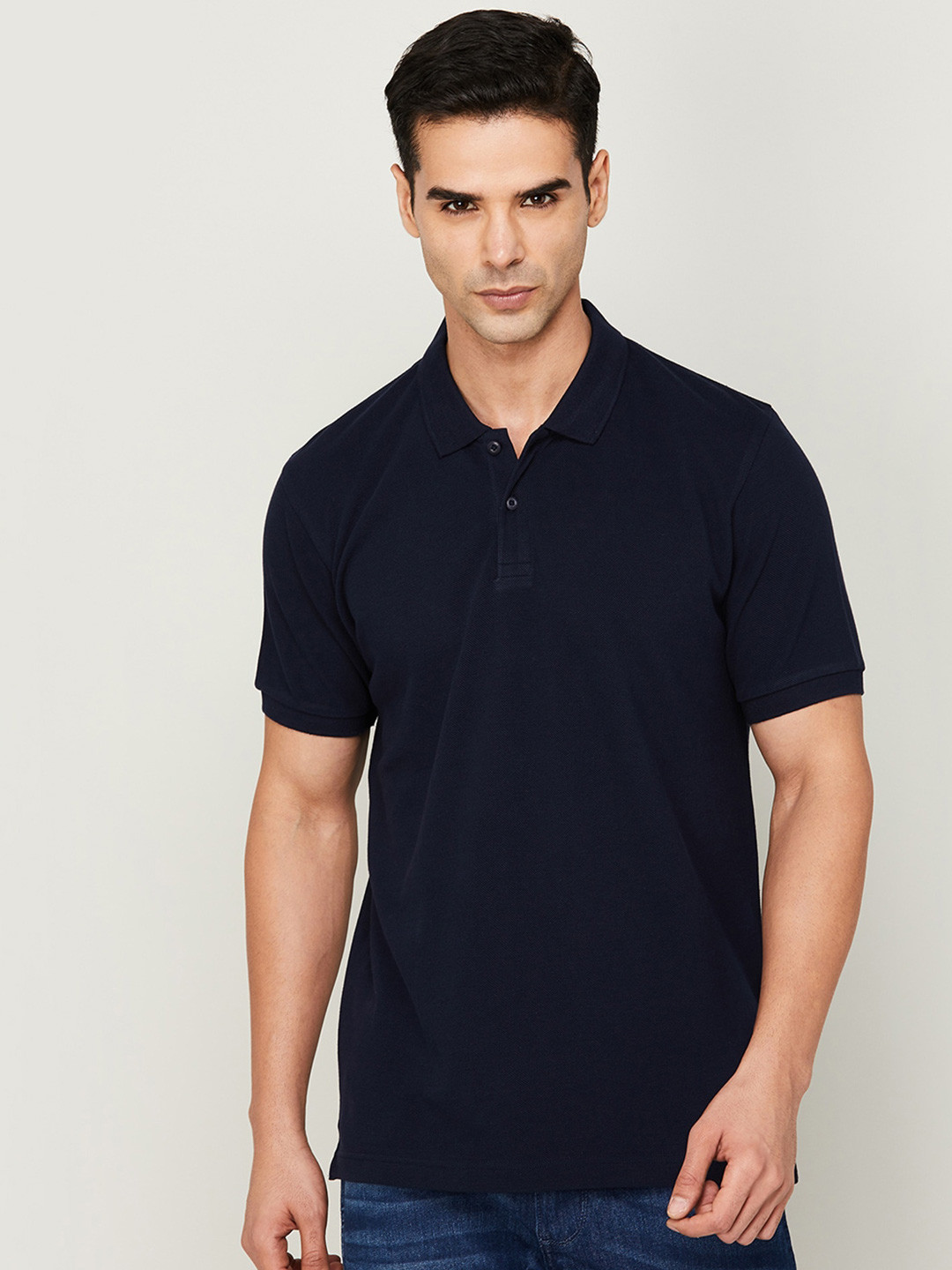 Buy Bossini Half Sleeve Cotton Polo Slim Fit T Shirt Tshirts for Men