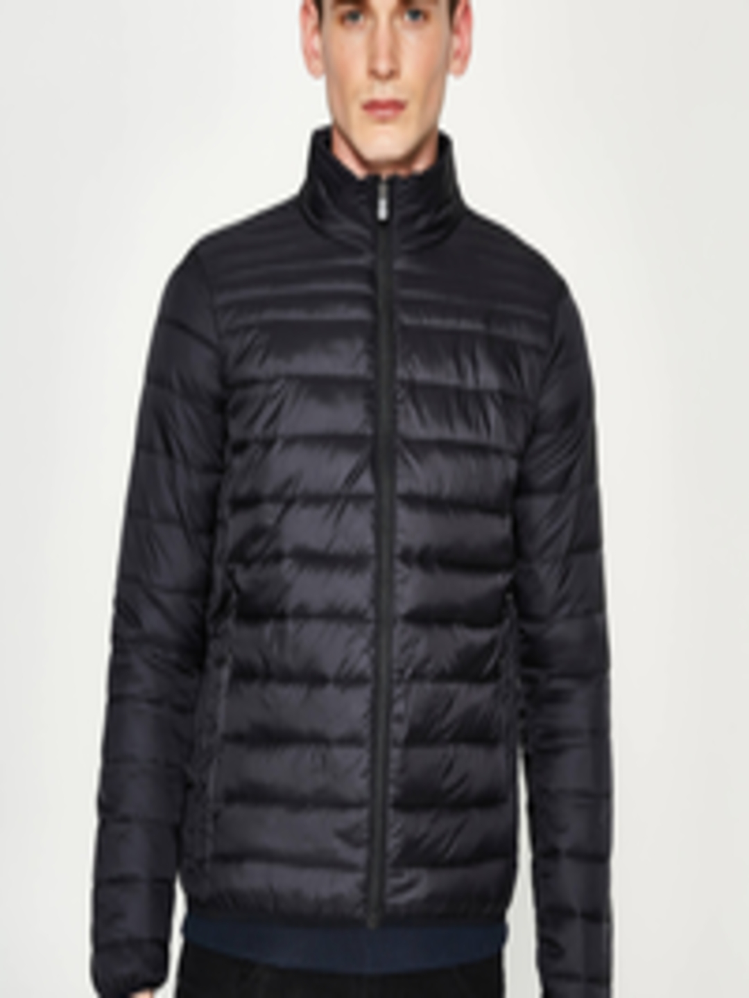 Buy OVS Men Black Solid Puffer Jacket - Jackets for Men 2319897 | Myntra