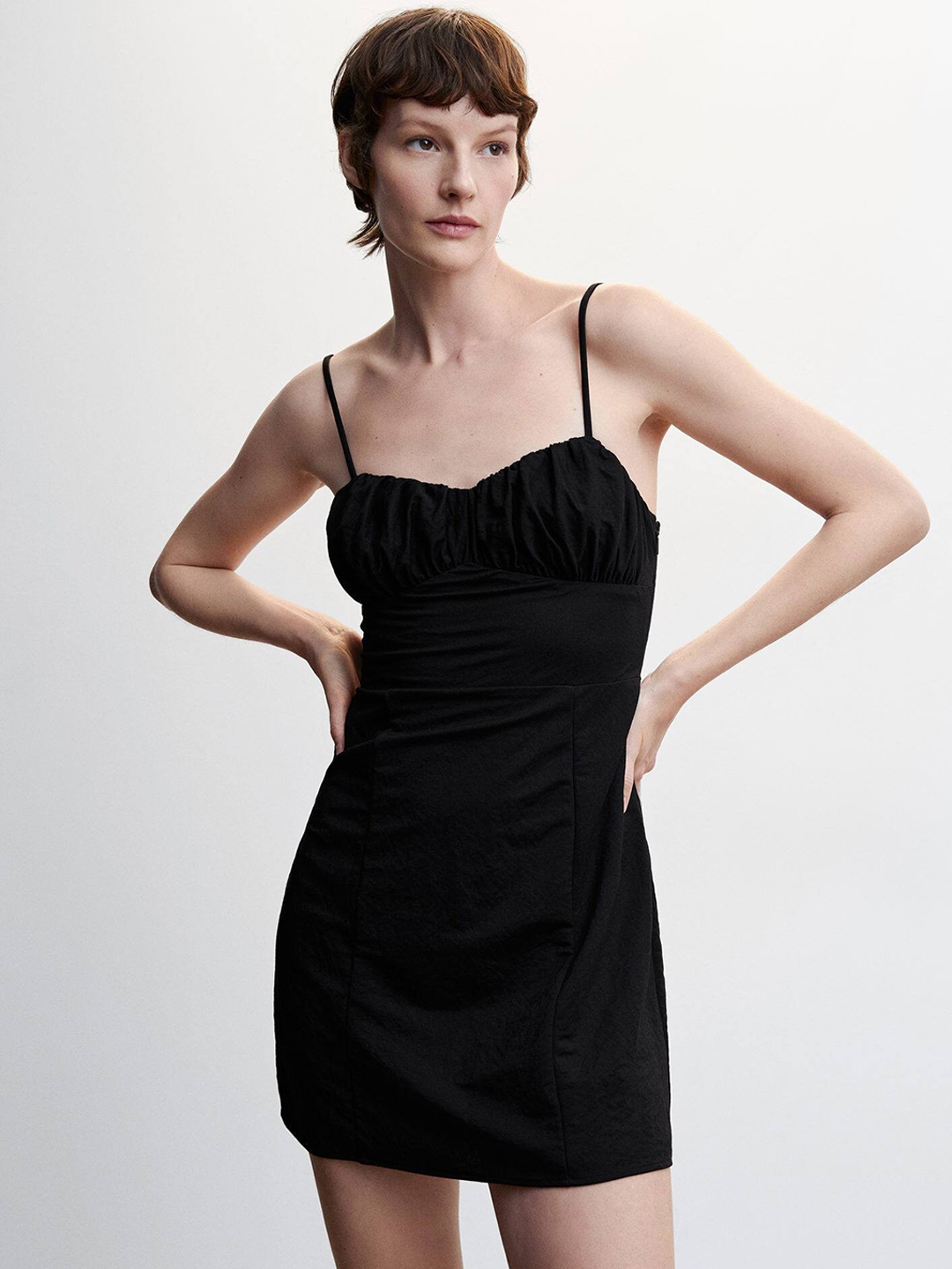 Buy MANGO Empire Mini Dress - Dresses for Women 23199986 | Myntra