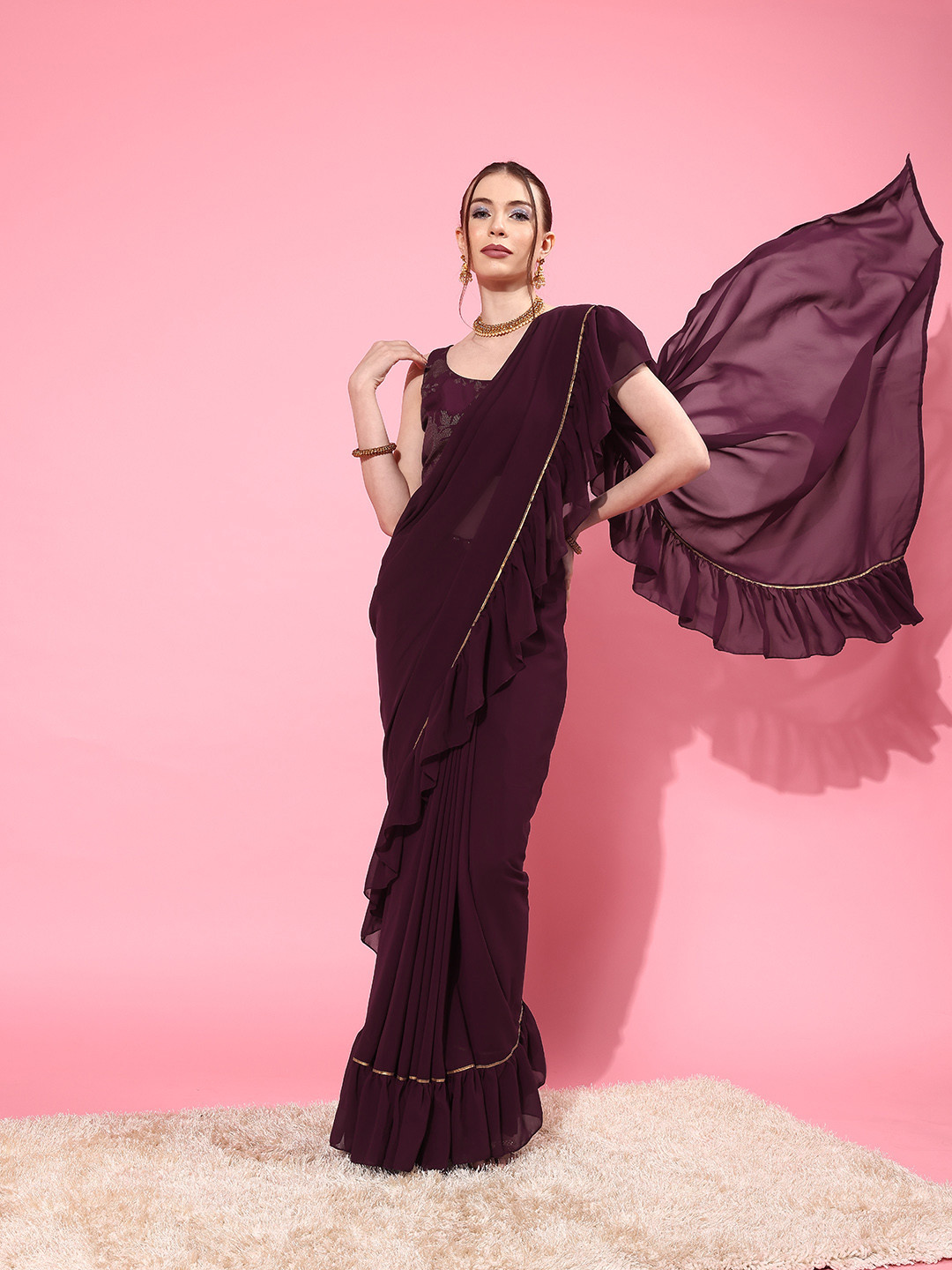 Ahalyaa ready to wear saree Clearance