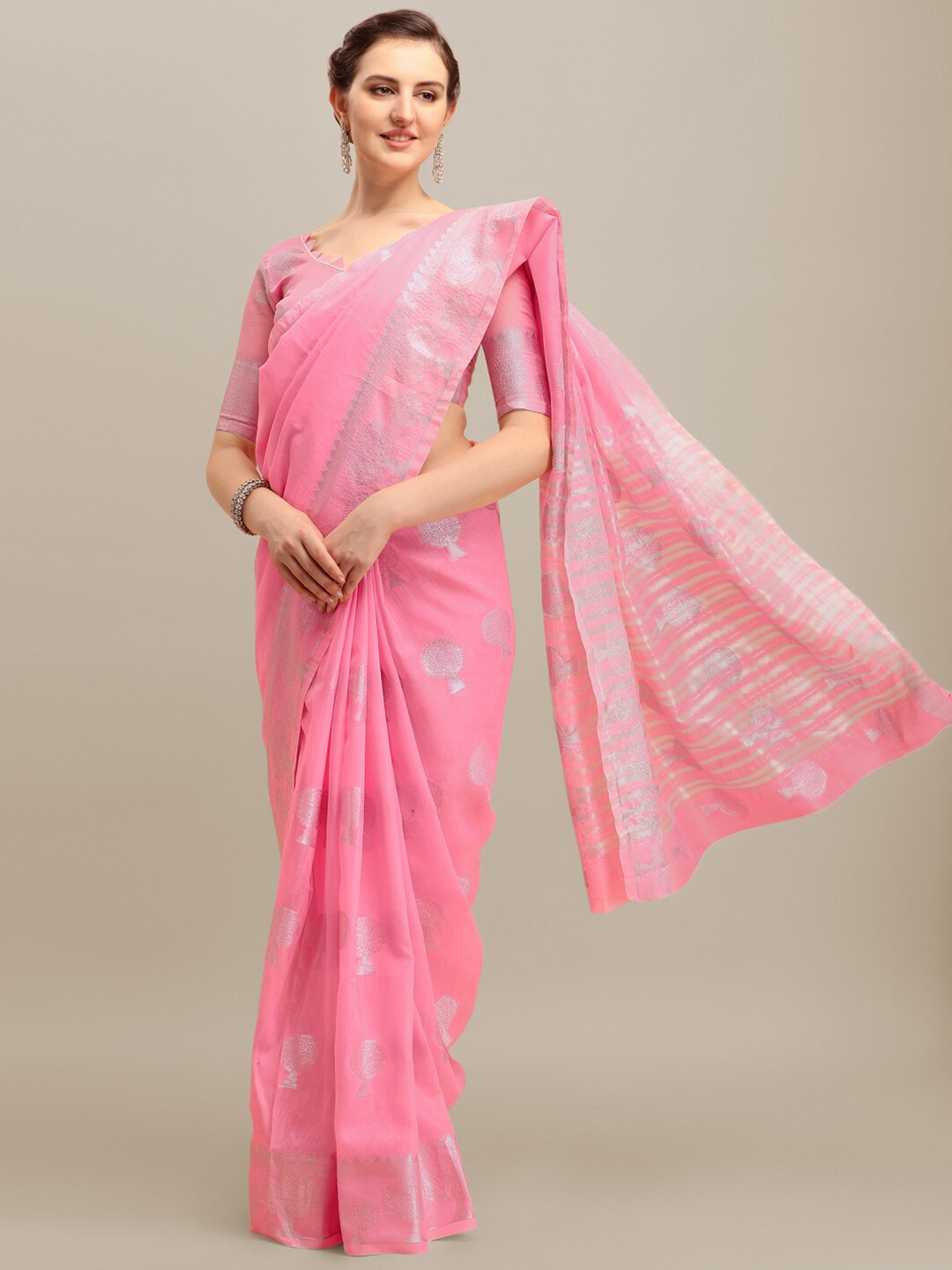 Buy kalini ethnic woven design zari silk cotton saree sarees for
