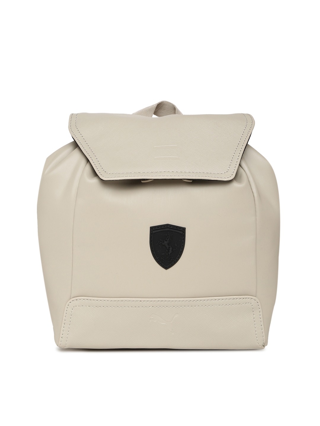 Buy Puma Women Beige Ferrari Ls Zainetto Backpack